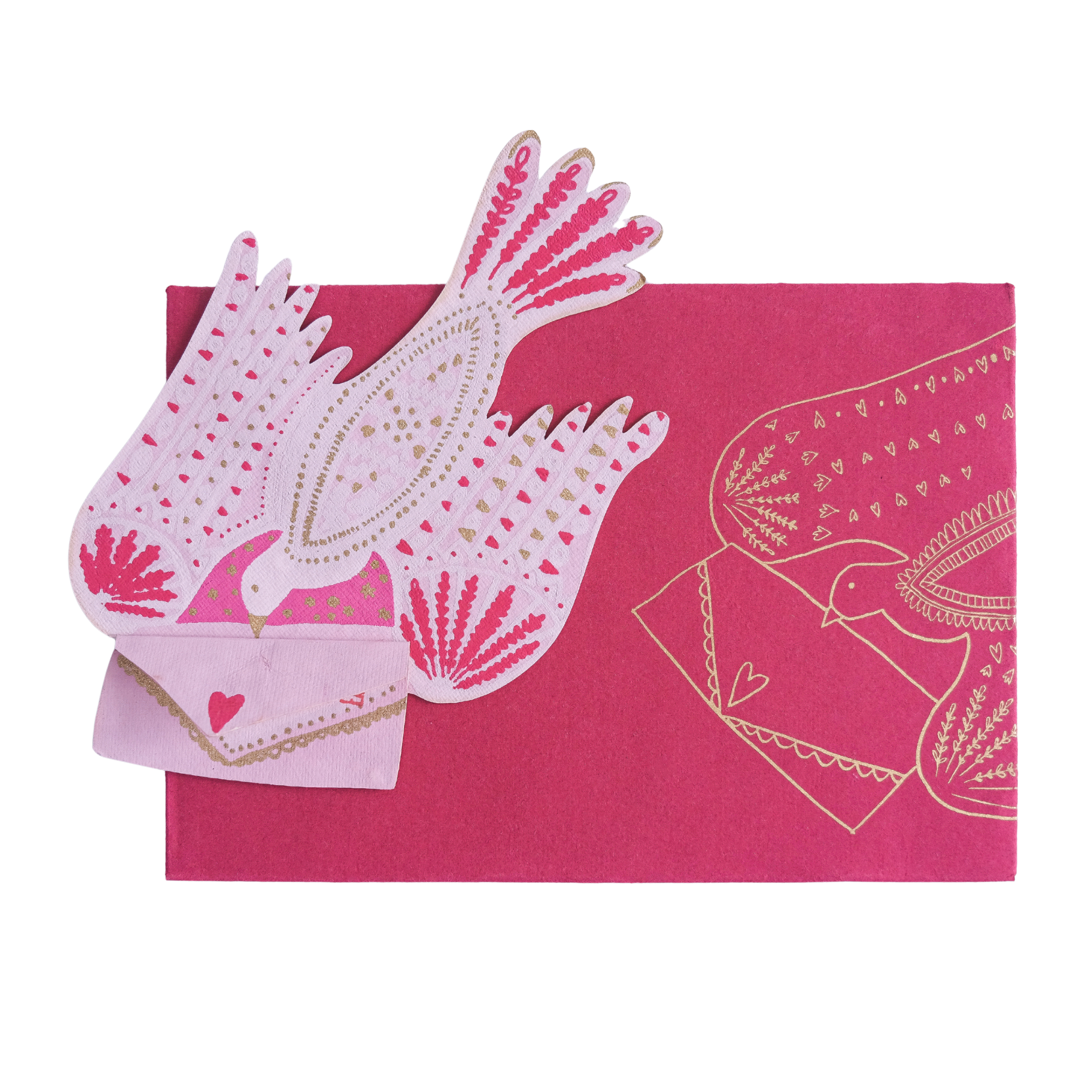 Love Letter Bird Card