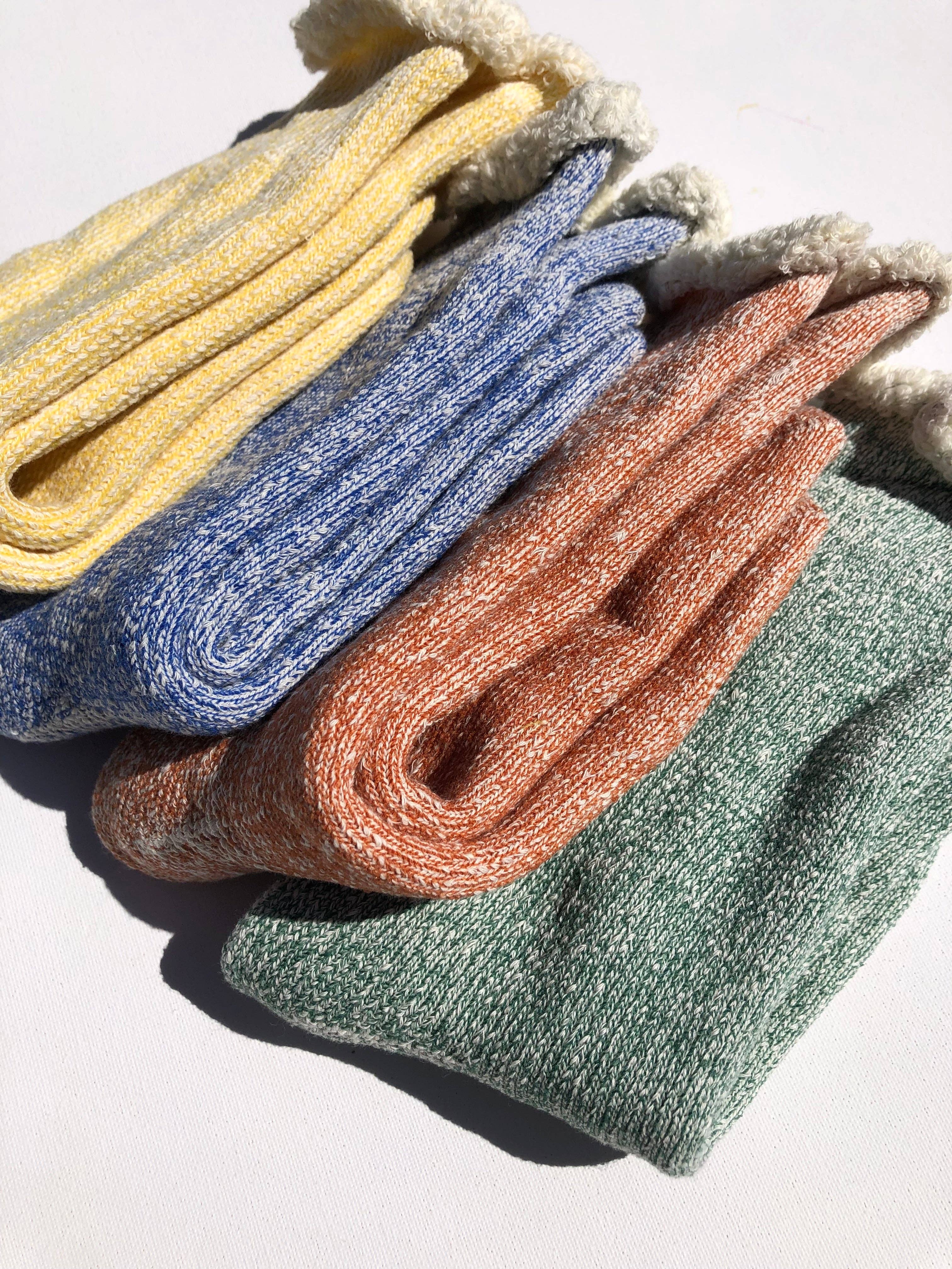 Super Terry Loop Socks - Lake