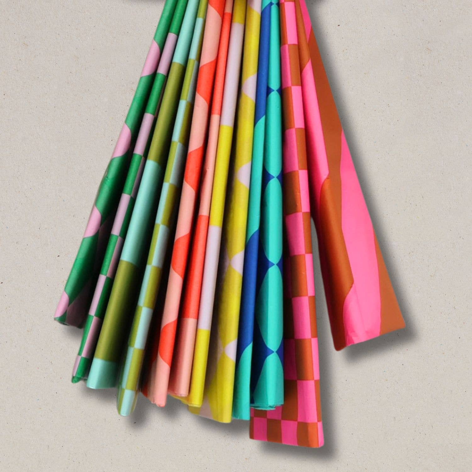 Tissue Paper Diamond - Acid Yellow