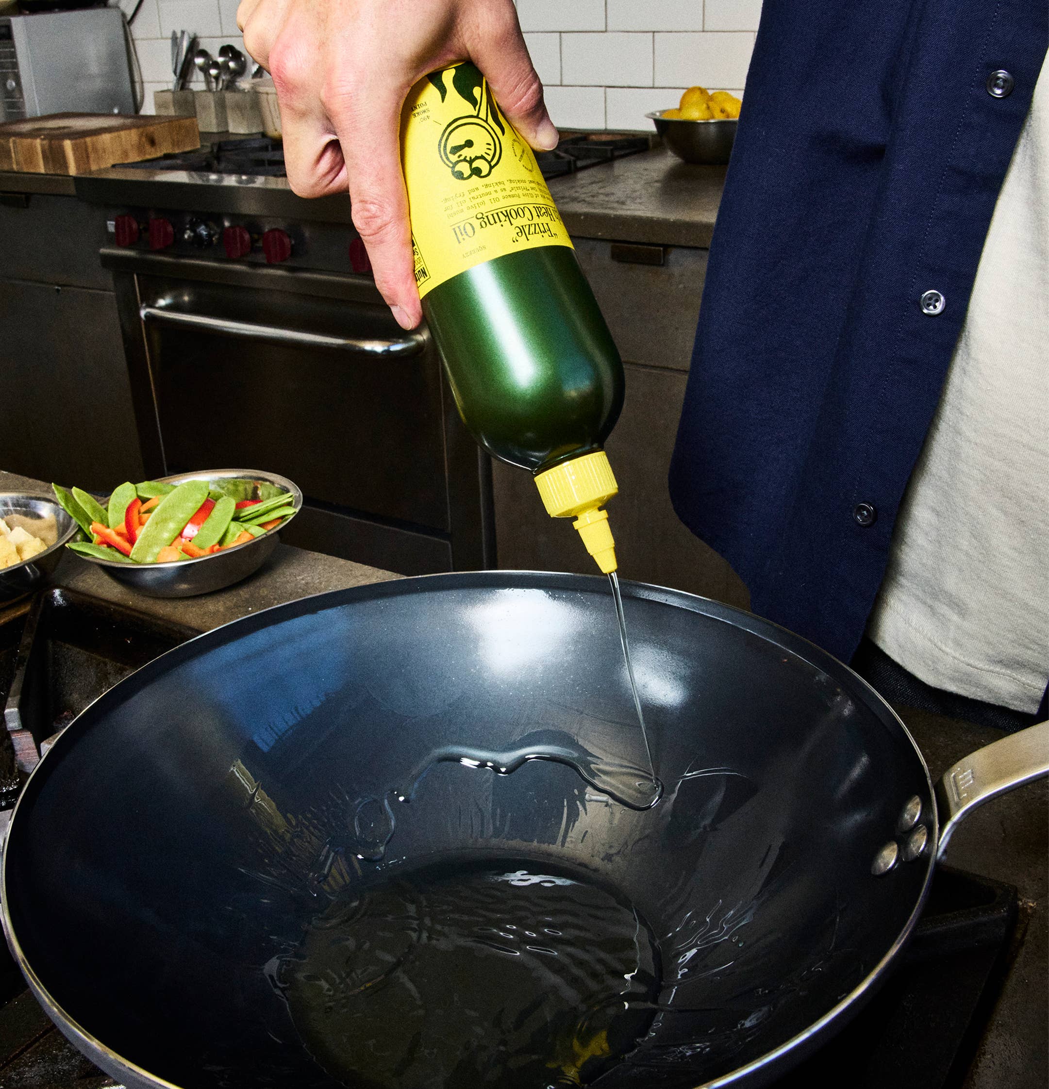 “Frizzle” High Heat Olive Oil