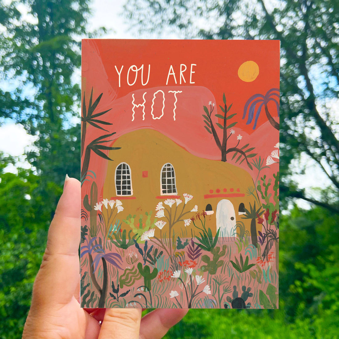 You Are Hot Card
