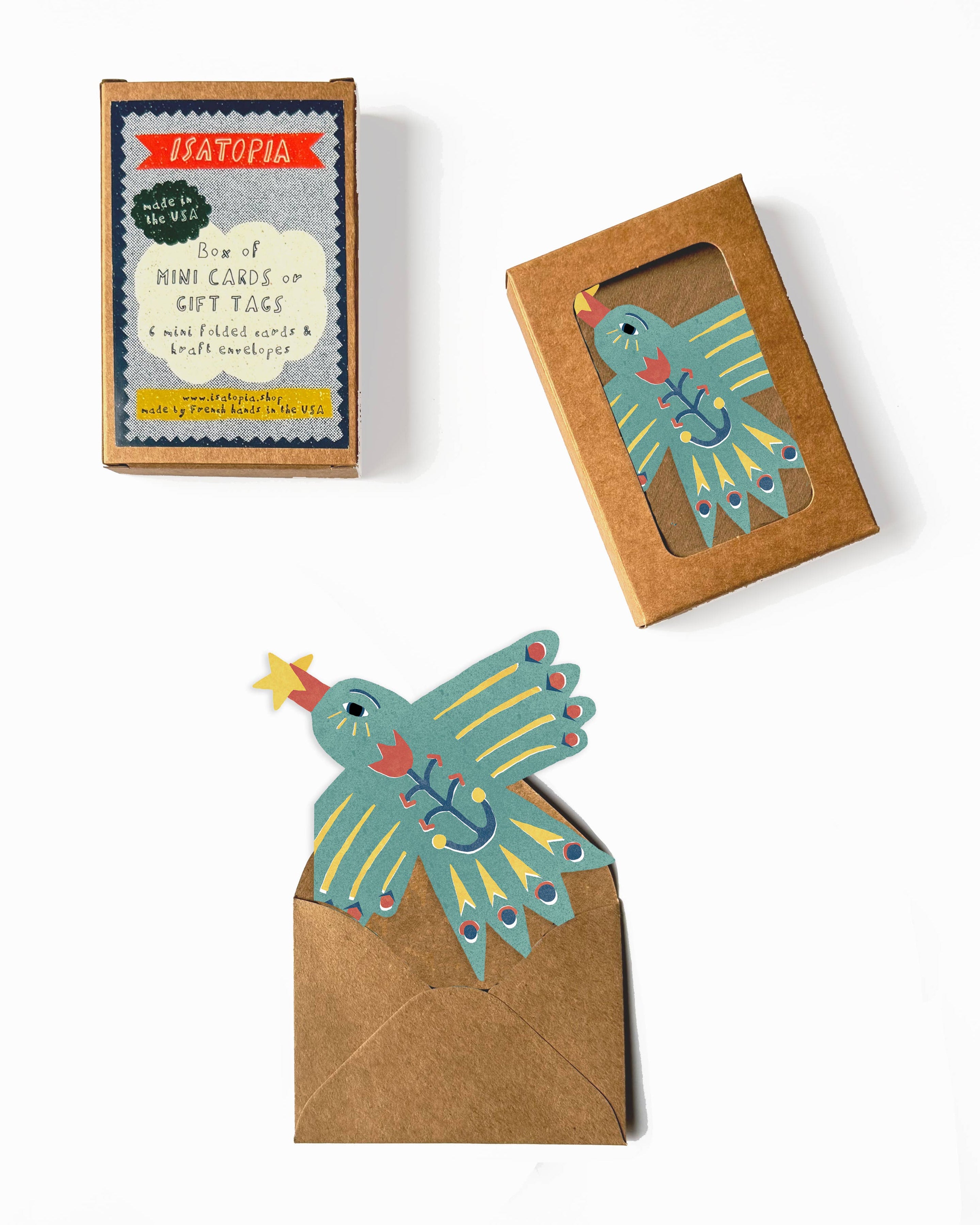 Messenger Bird Mini Cards Set