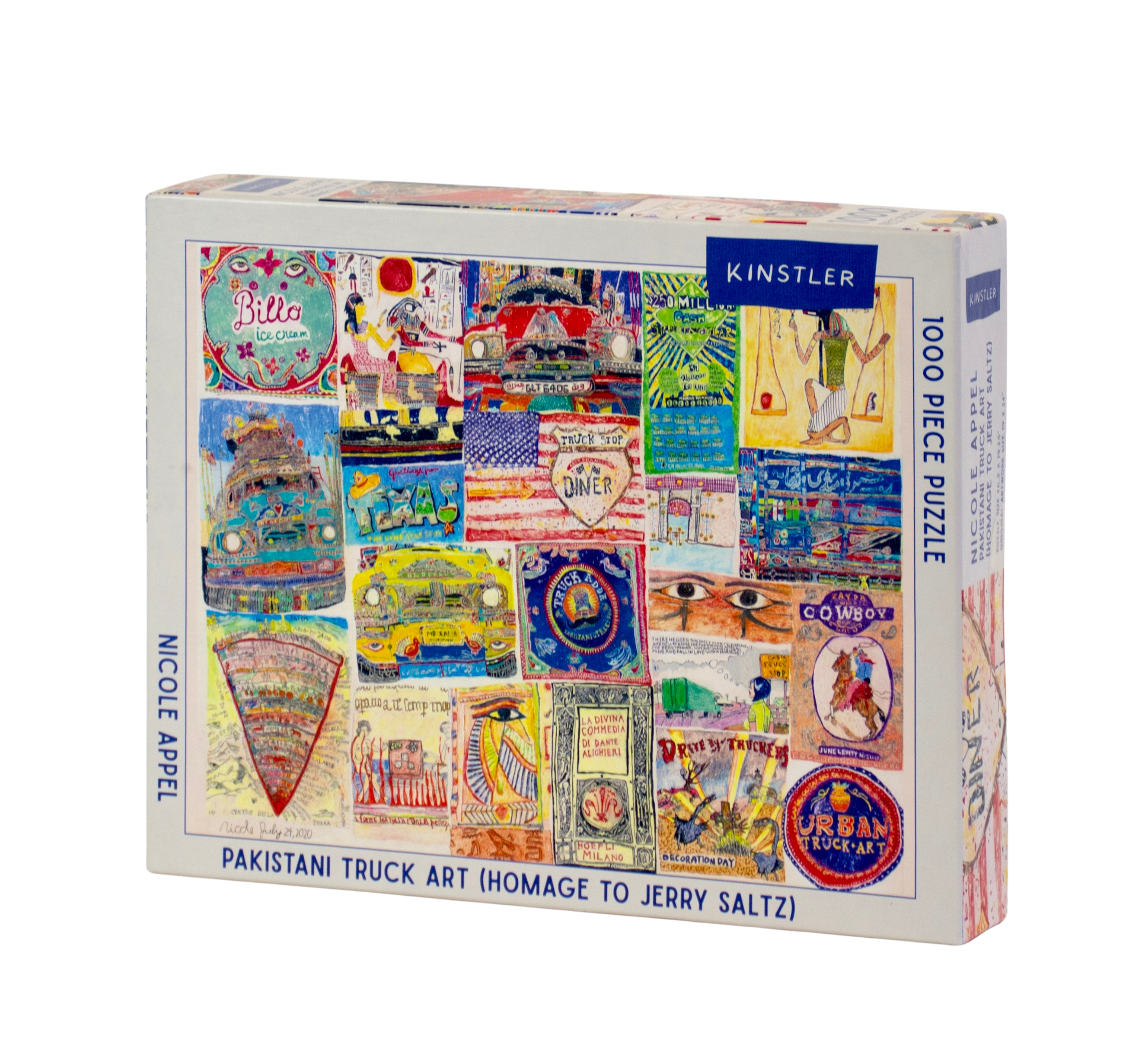 Pakistani Truck Art Puzzle (Homage to Jerry Saltz)