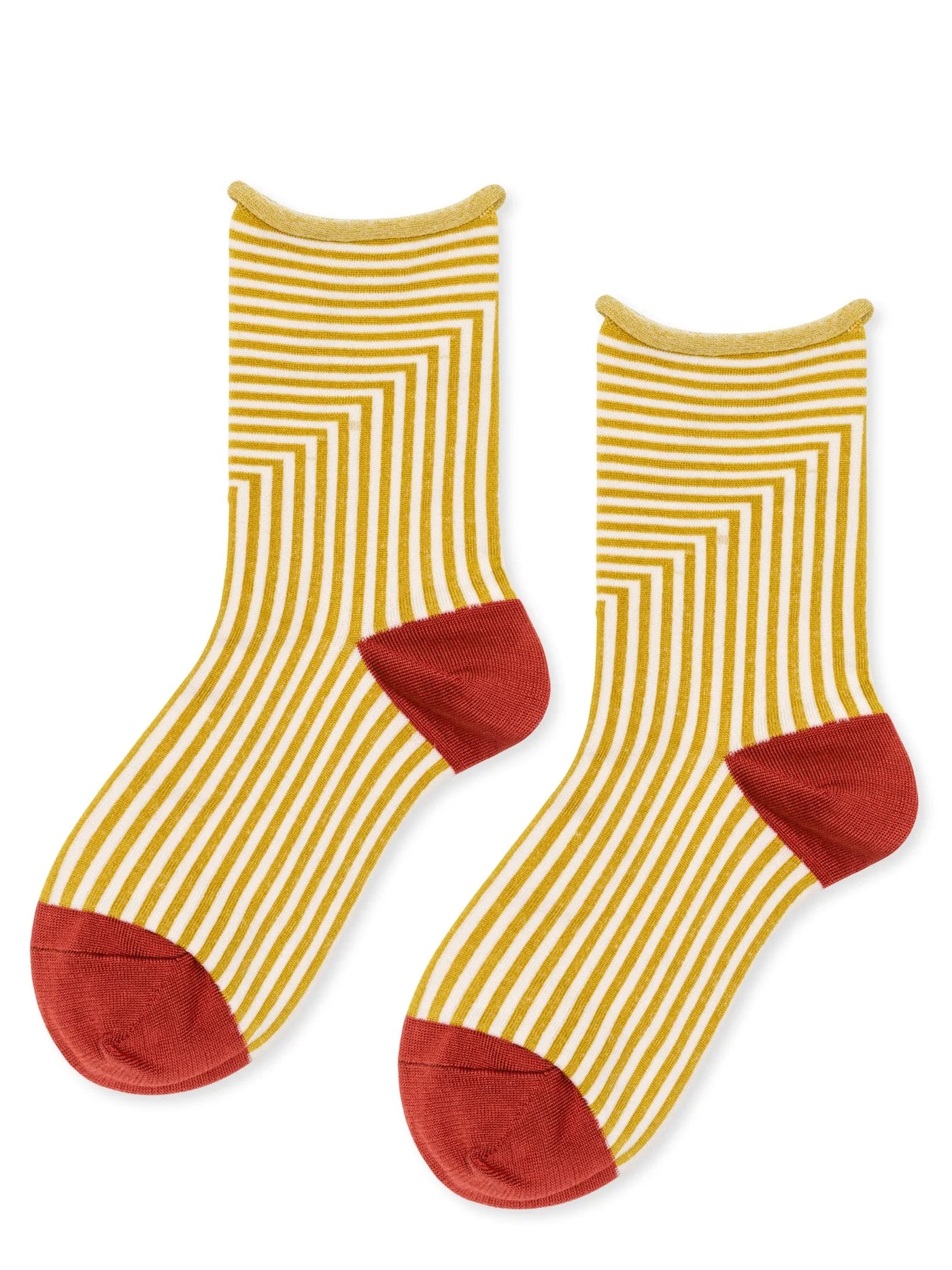 Corbusier Crew Sock - Citron
