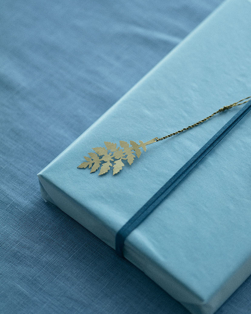 Brass Fern Ornament
