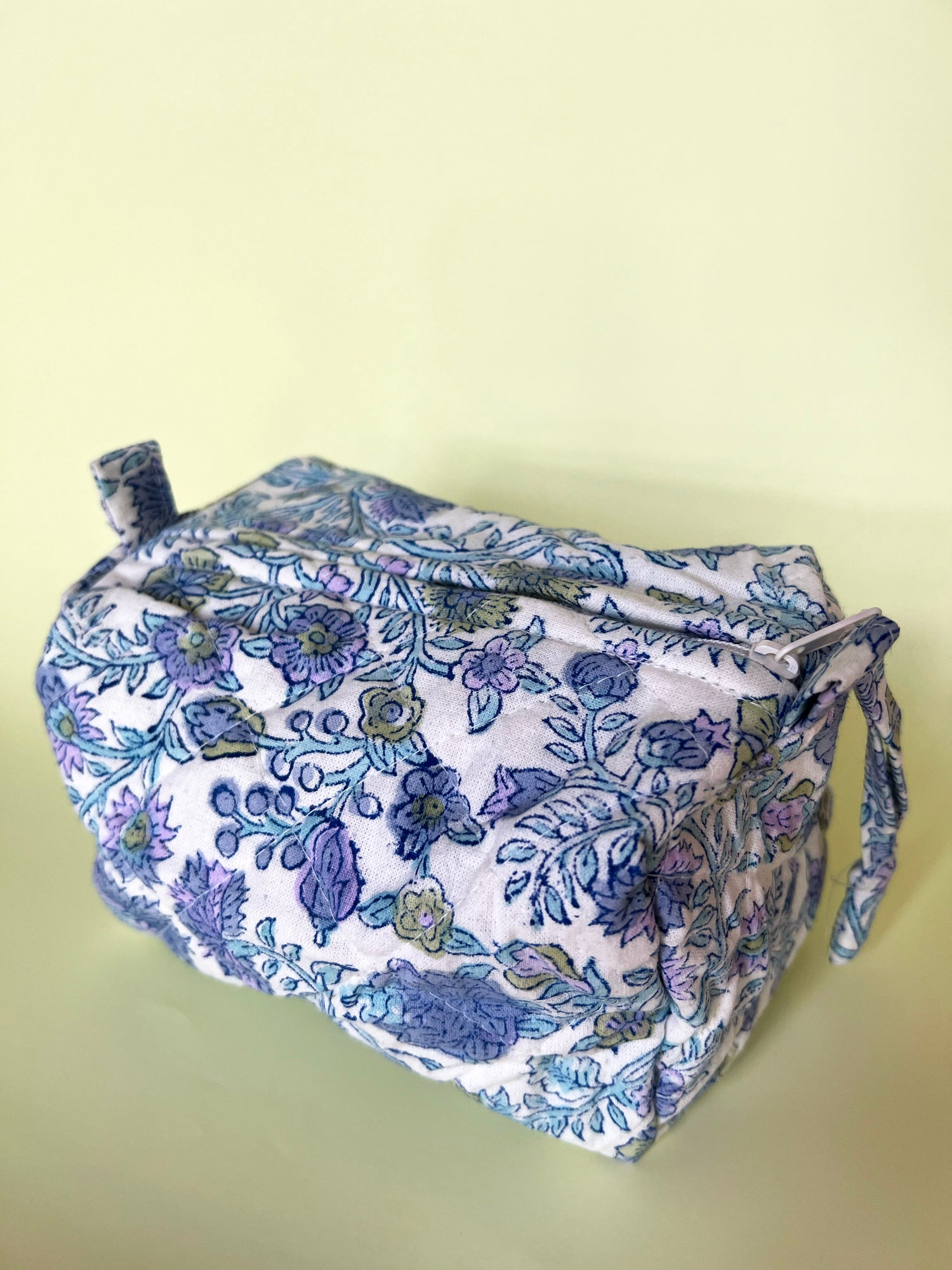 Quilted Cosmetic Bag