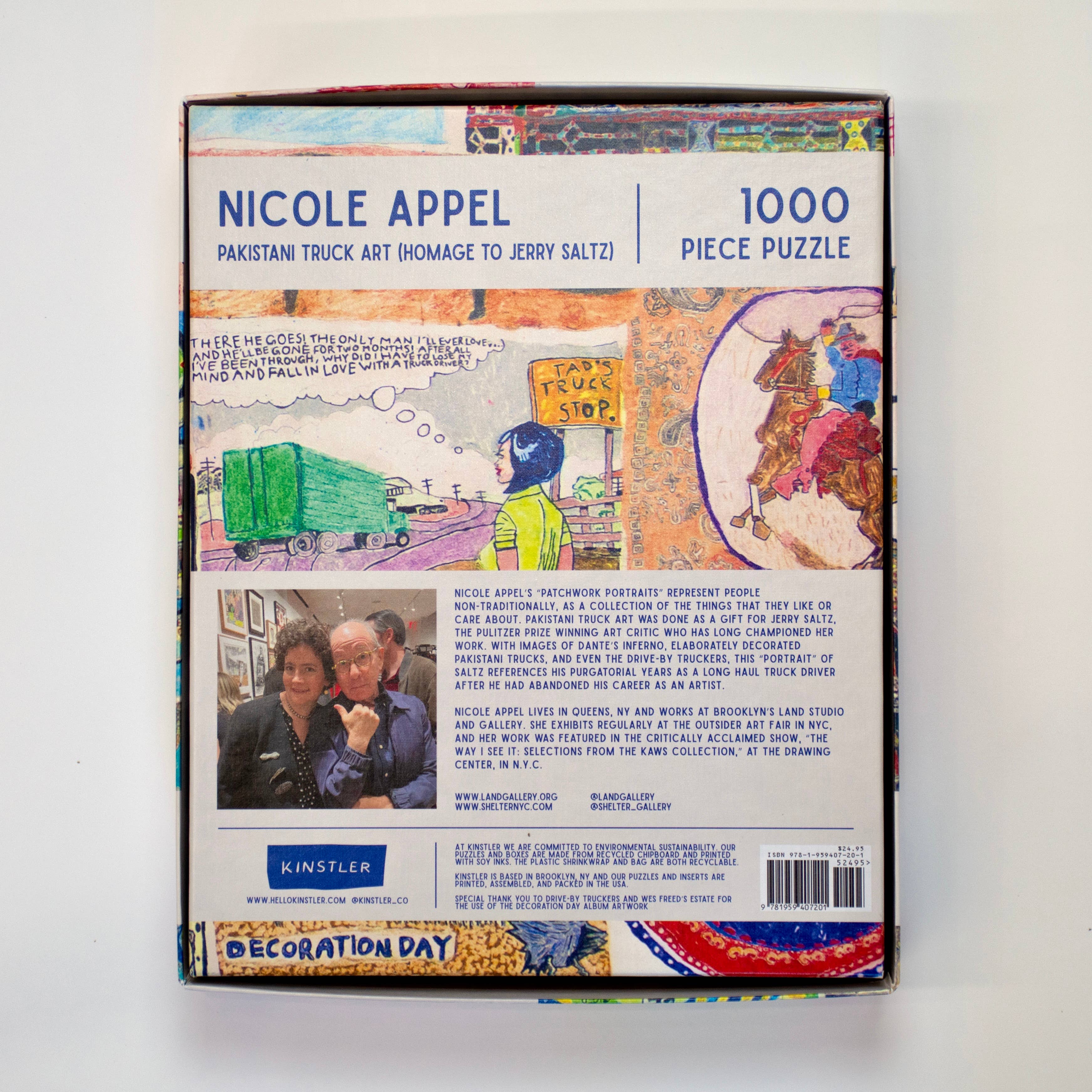 Pakistani Truck Art Puzzle (Homage to Jerry Saltz)