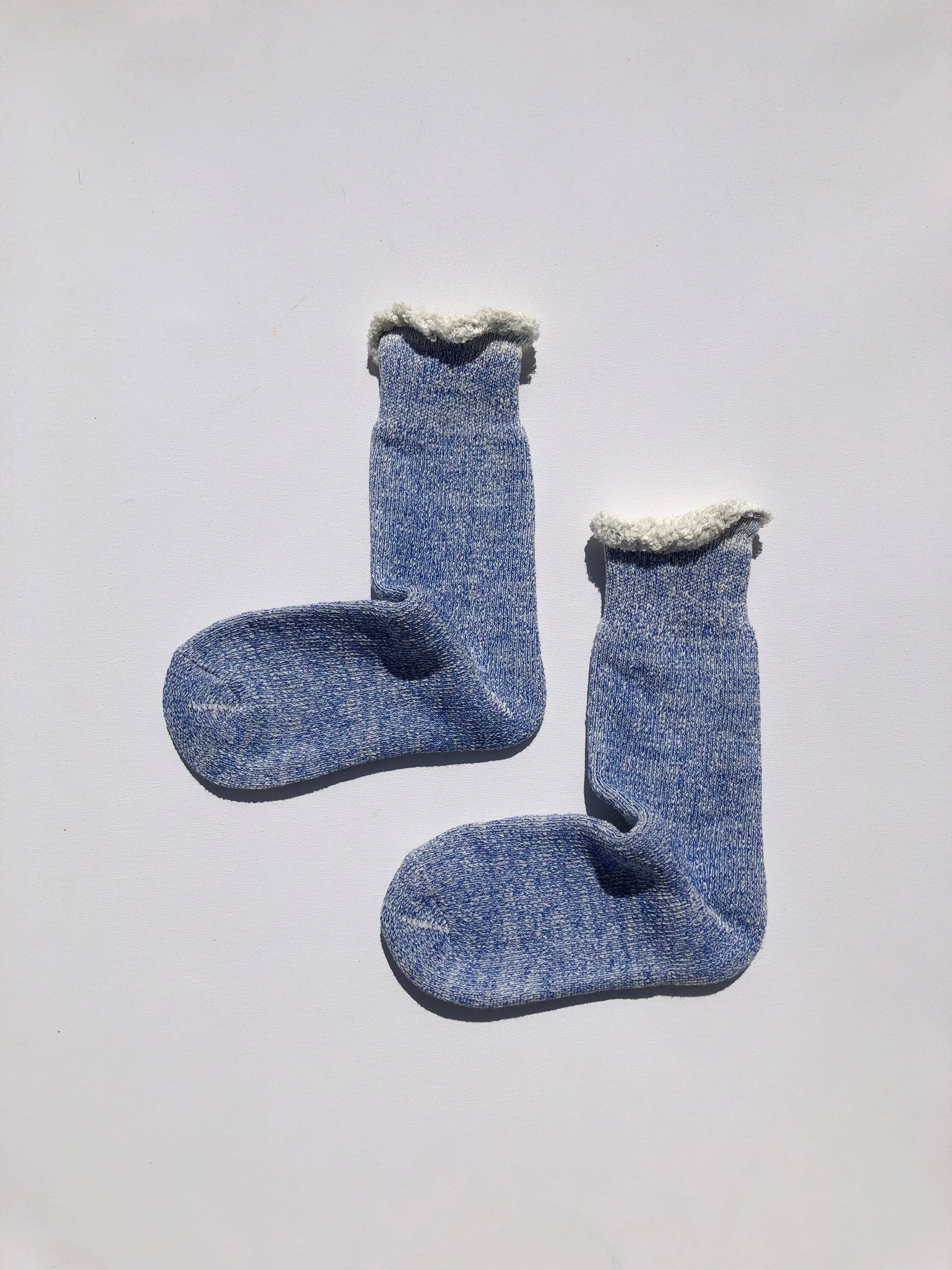 Super Terry Loop Socks - Lake