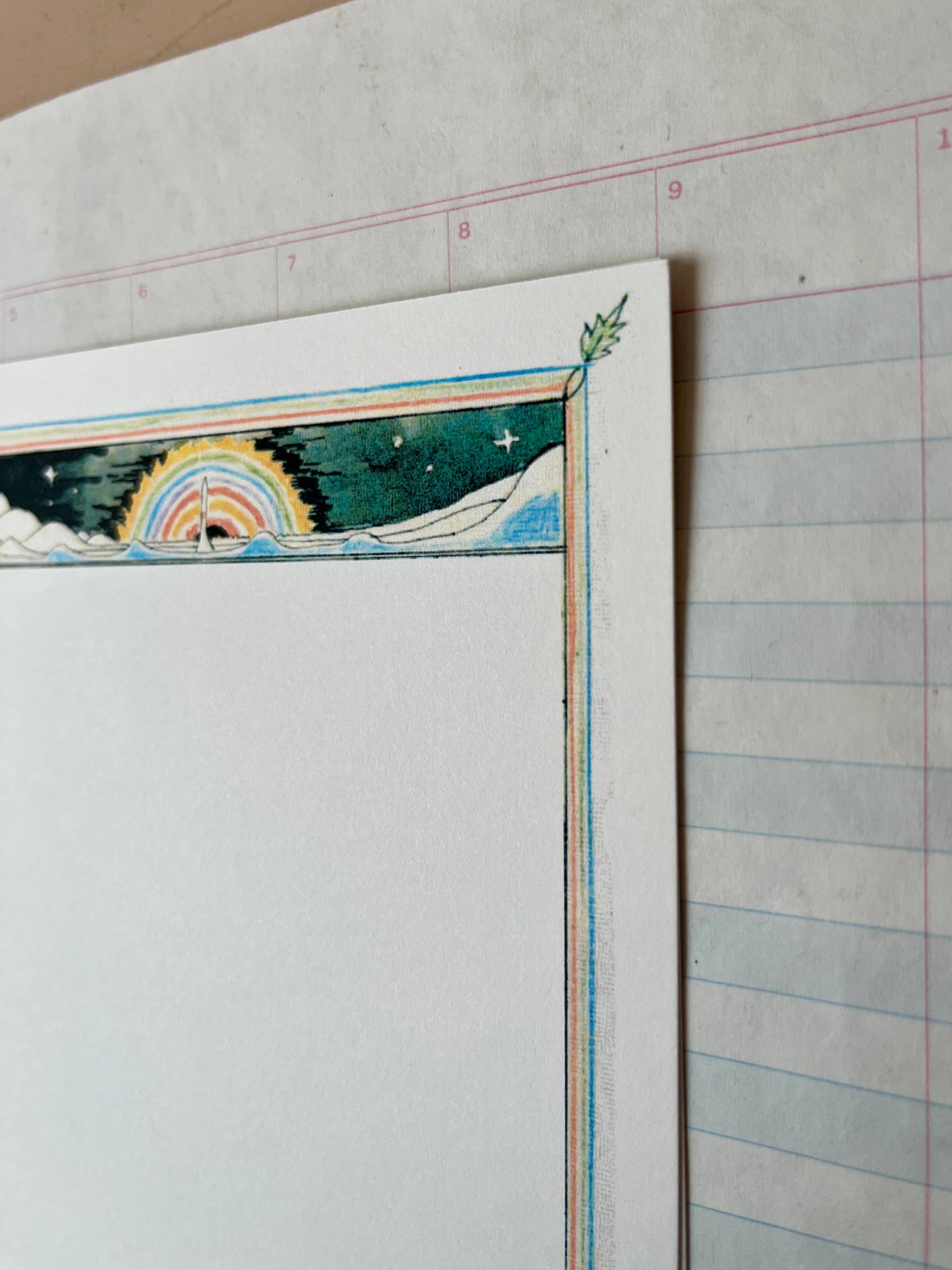 The Northern Lights Frame Note Set