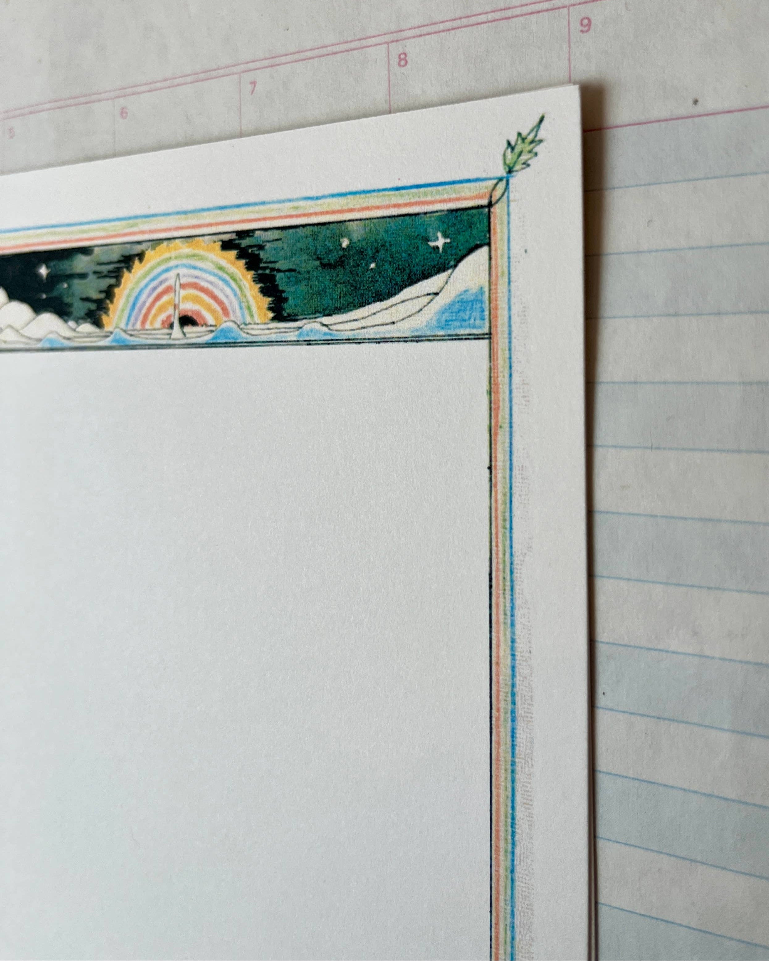 The Northern Lights Frame Note Set