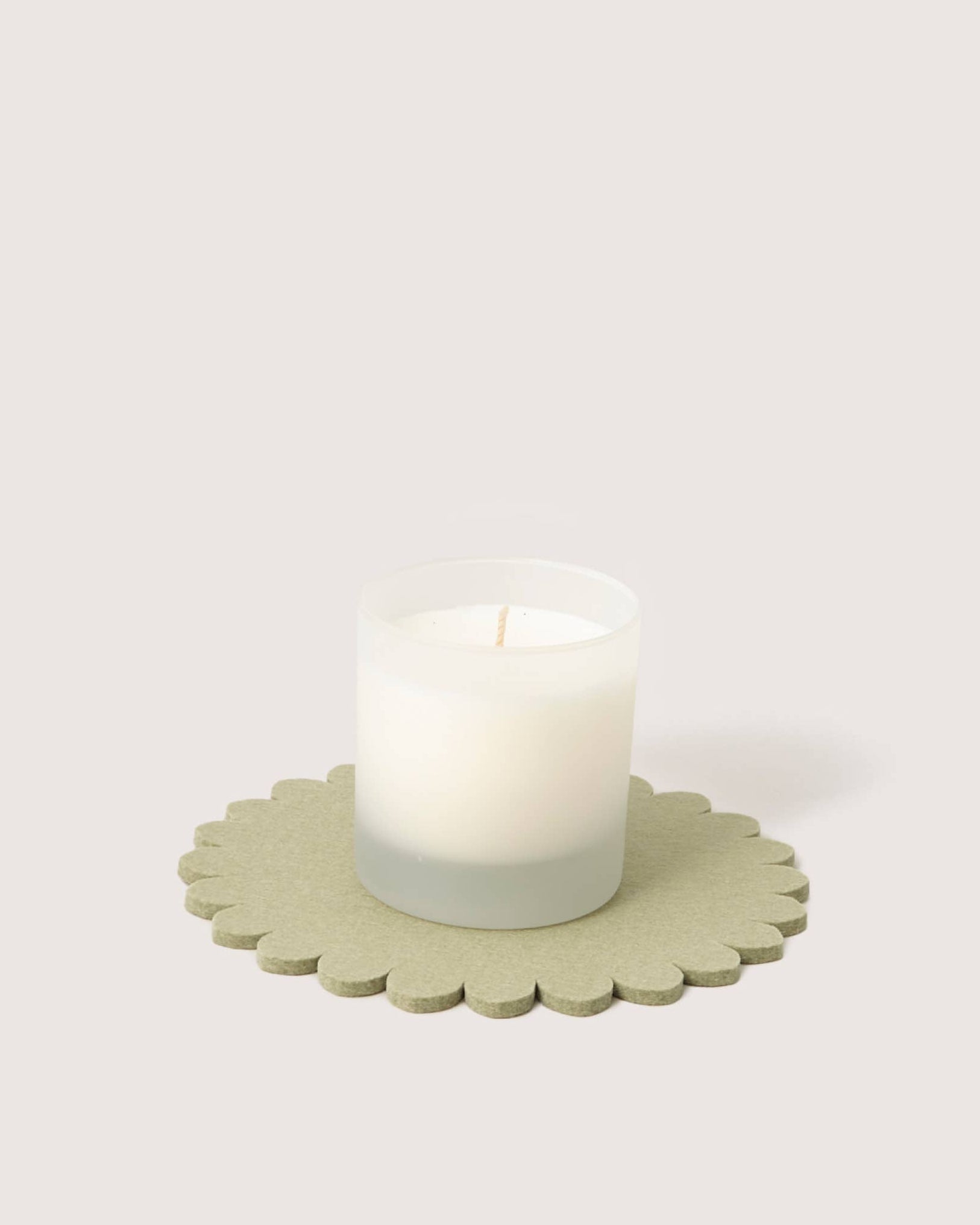 Crest Merino Wool Trivet - Dew