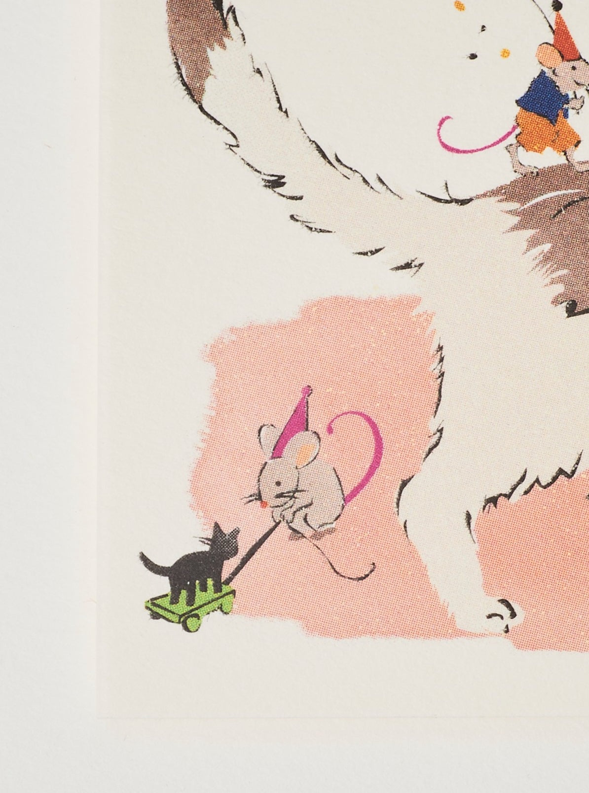 Cat & Mice Birthday Enclosure Card