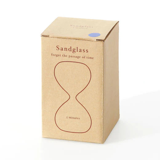 Colored Glass Hourglass - 5 Minute Amber