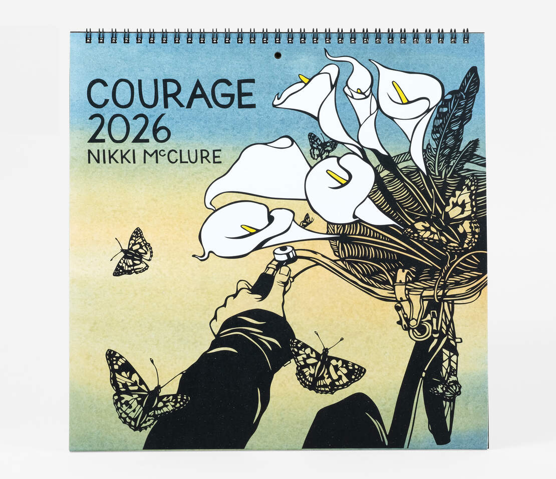 Nikki McClure 2026 Calendar : Courage