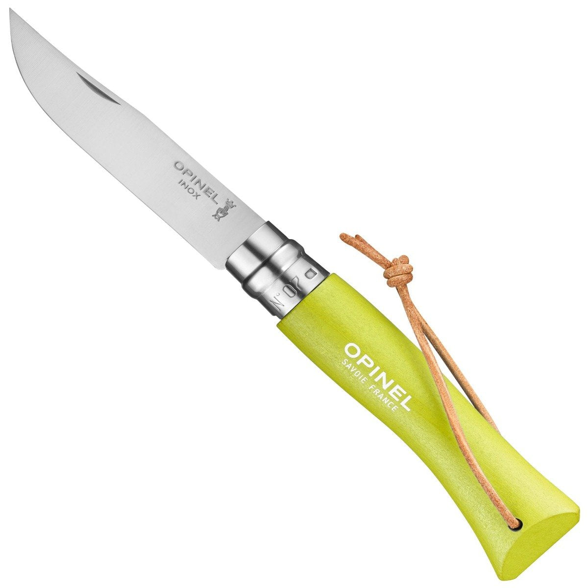 Opinel No.7 Folding Knife - Anise Green
