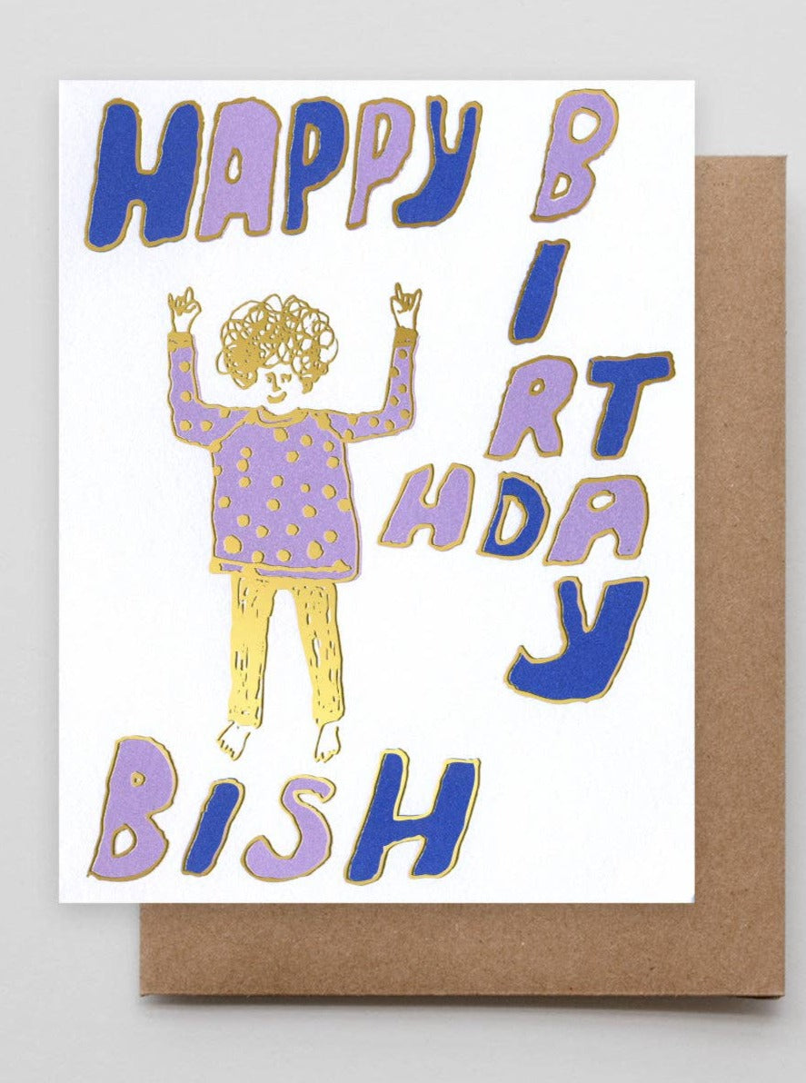 Birthday Bish Card