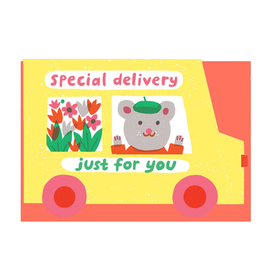 Special Delivery Van Card