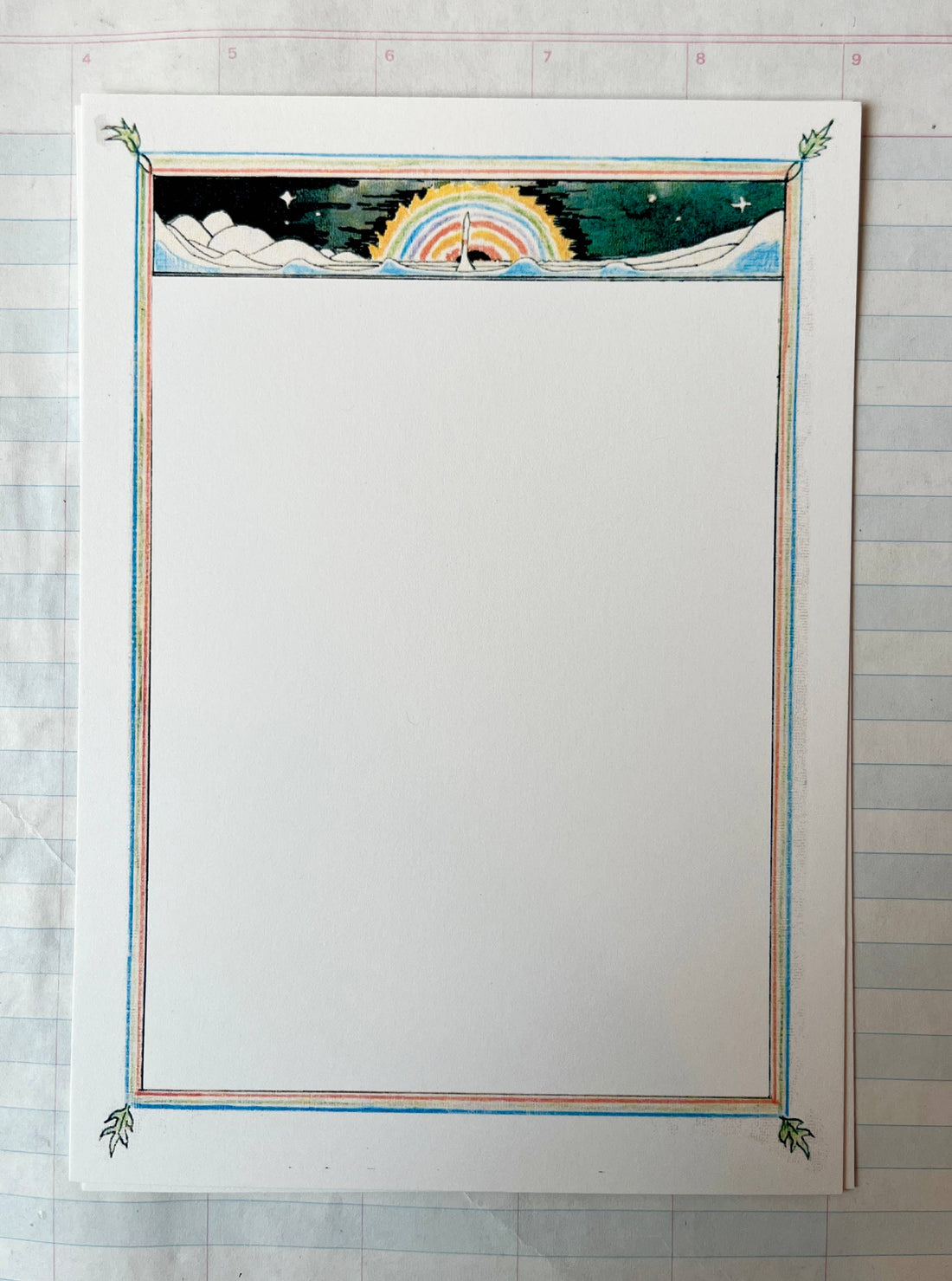 The Northern Lights Frame Note Set