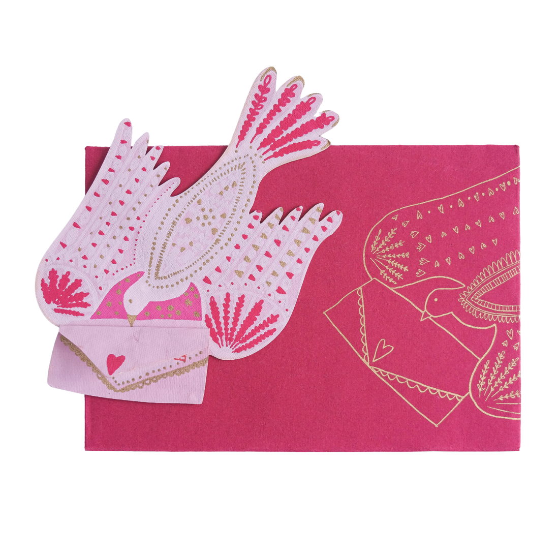 Love Letter Bird Card