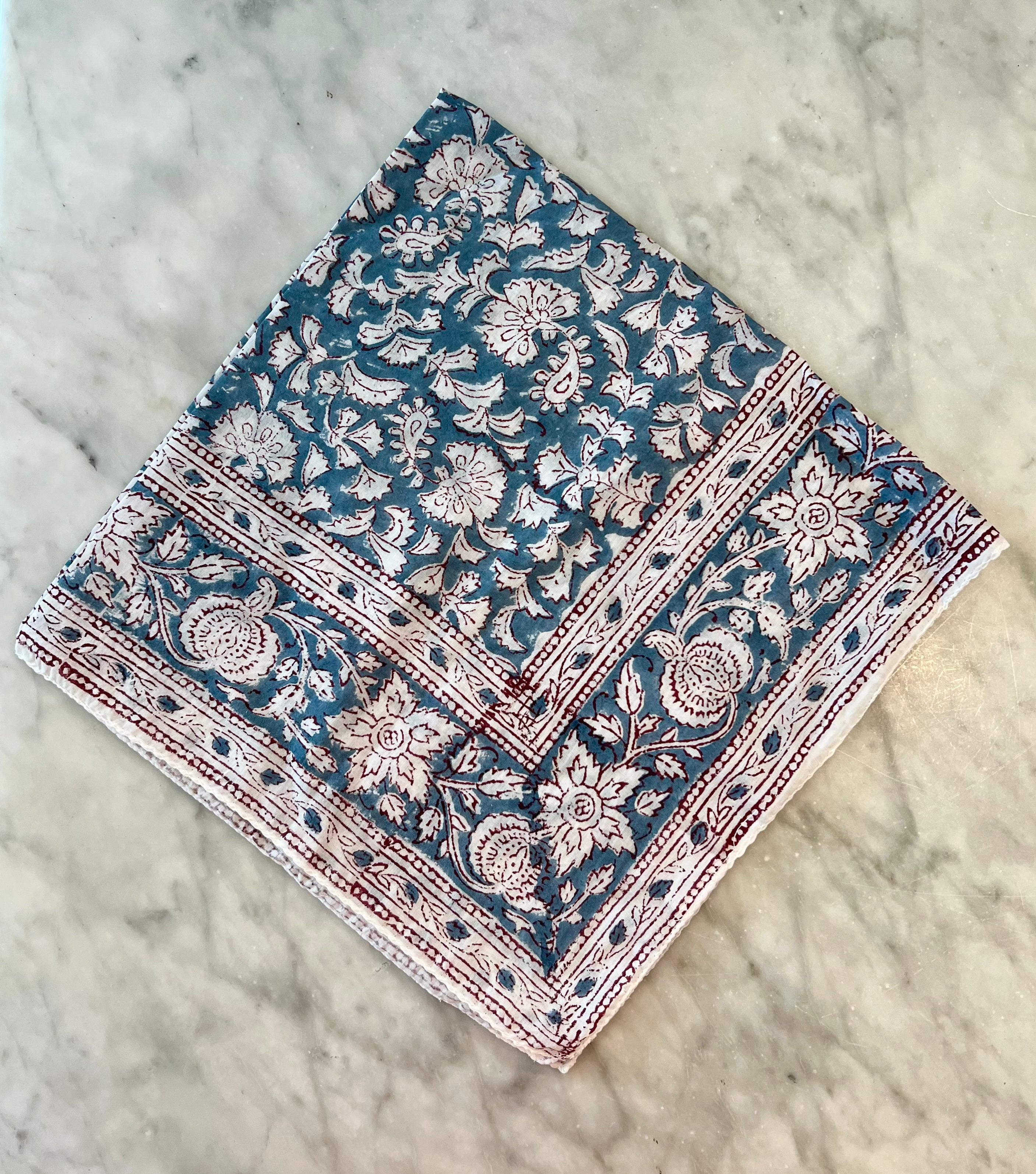 Block Printed Kerchief