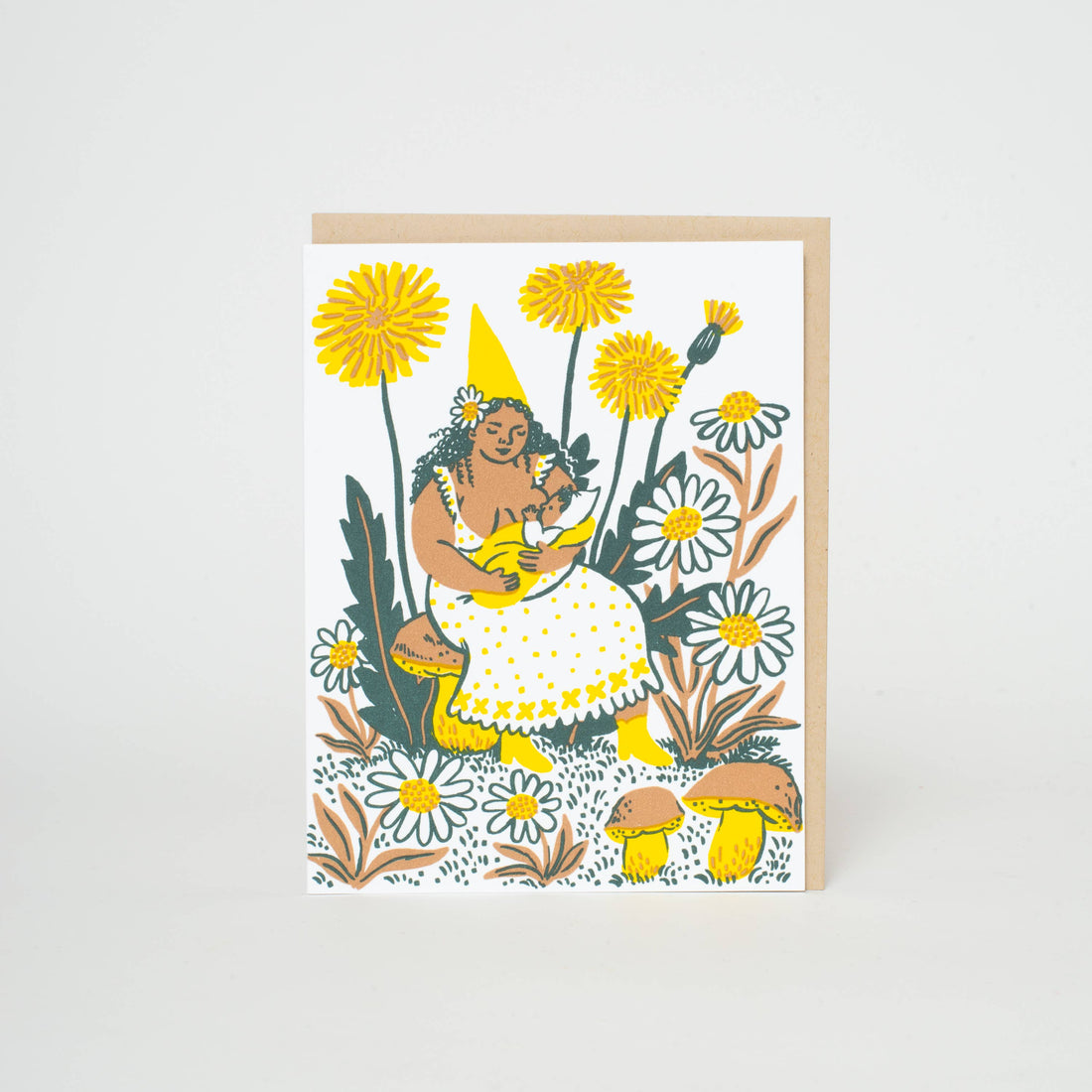 Dandelion Baby Card