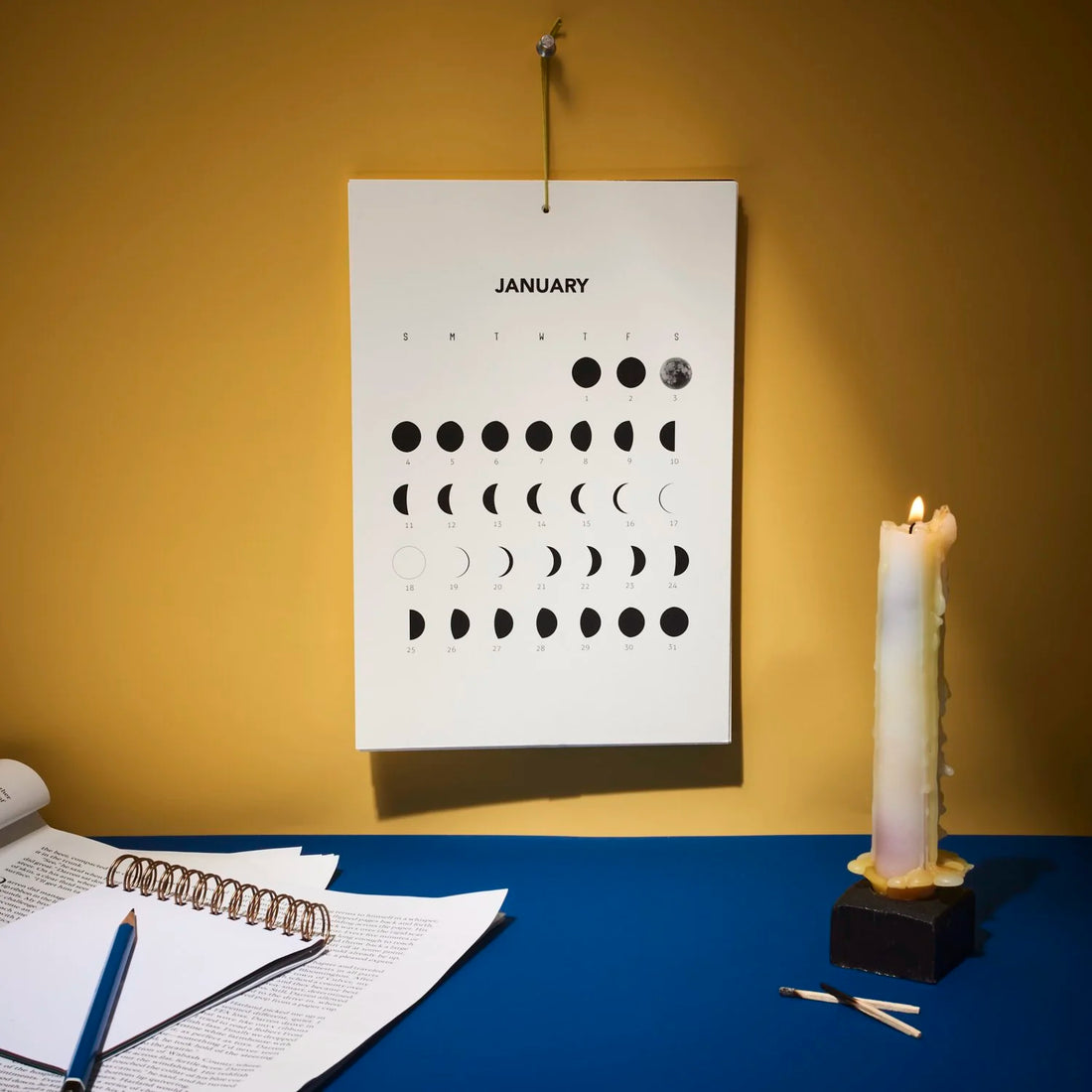 Year of Moons 2026 Calendar