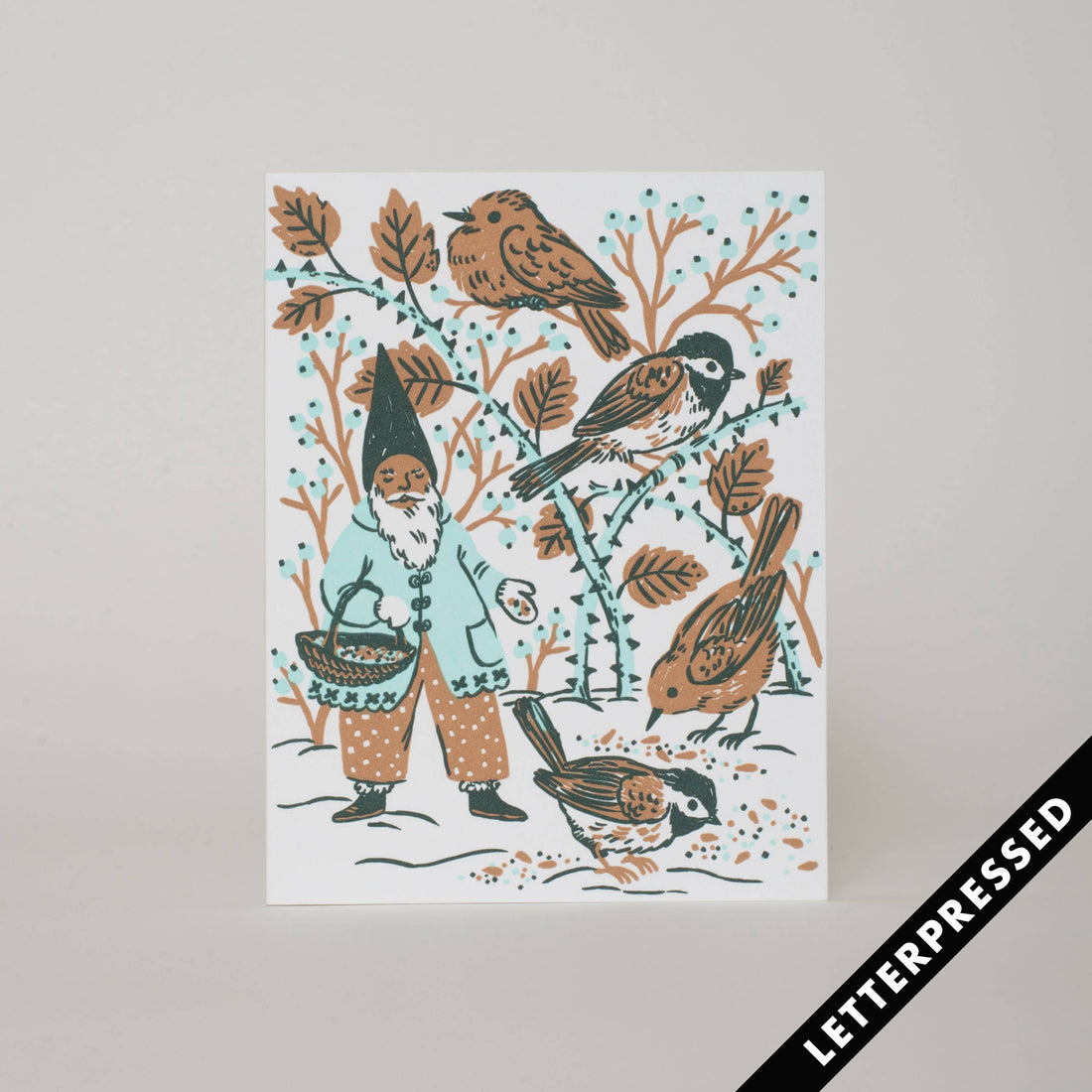 Feeding the Birds Card