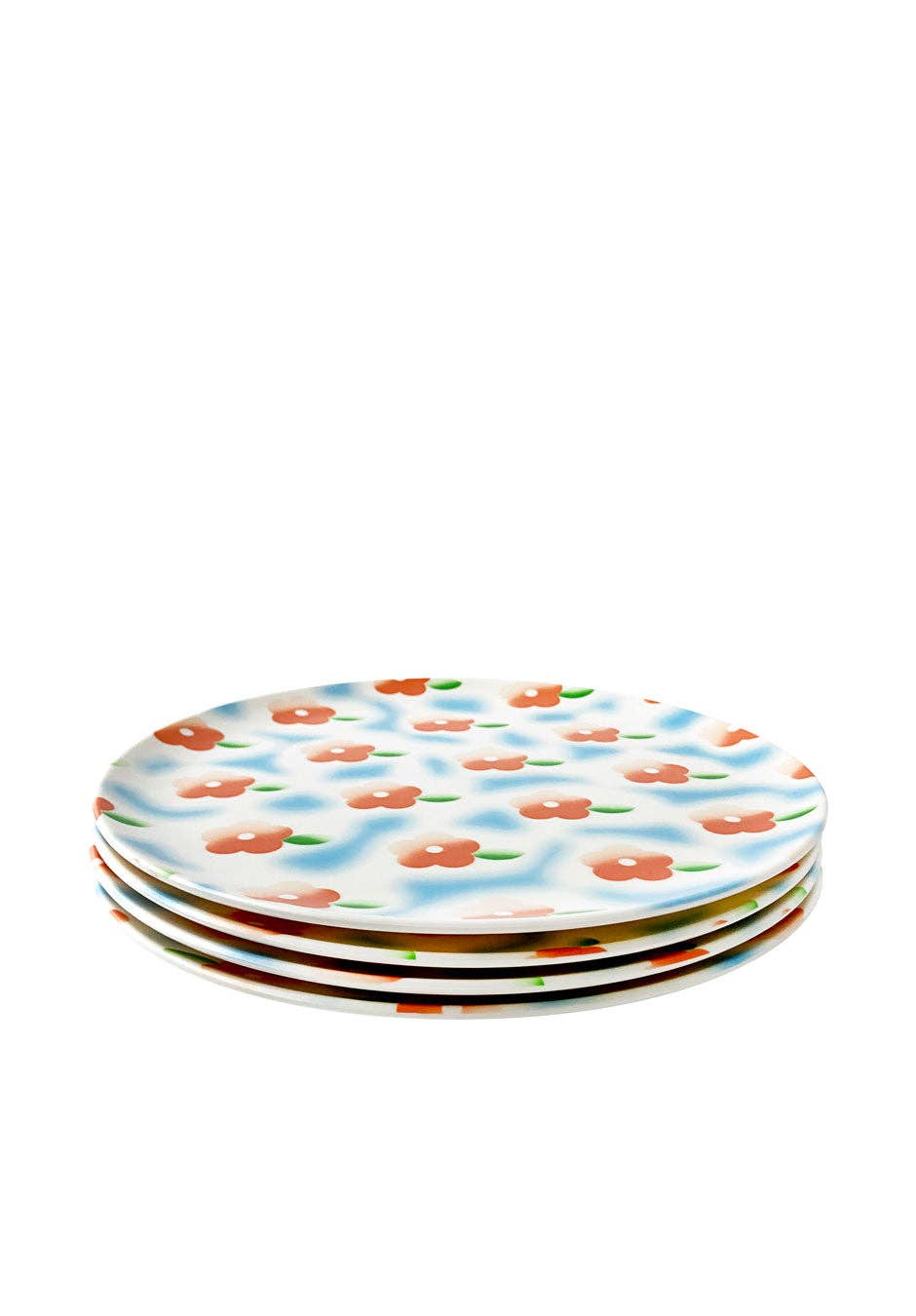 Bamboo Side Plate - Misty Blossom