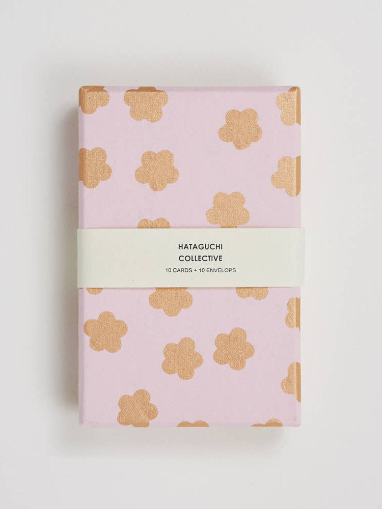 Hataguchi Box Set - Mieko Flower Pink