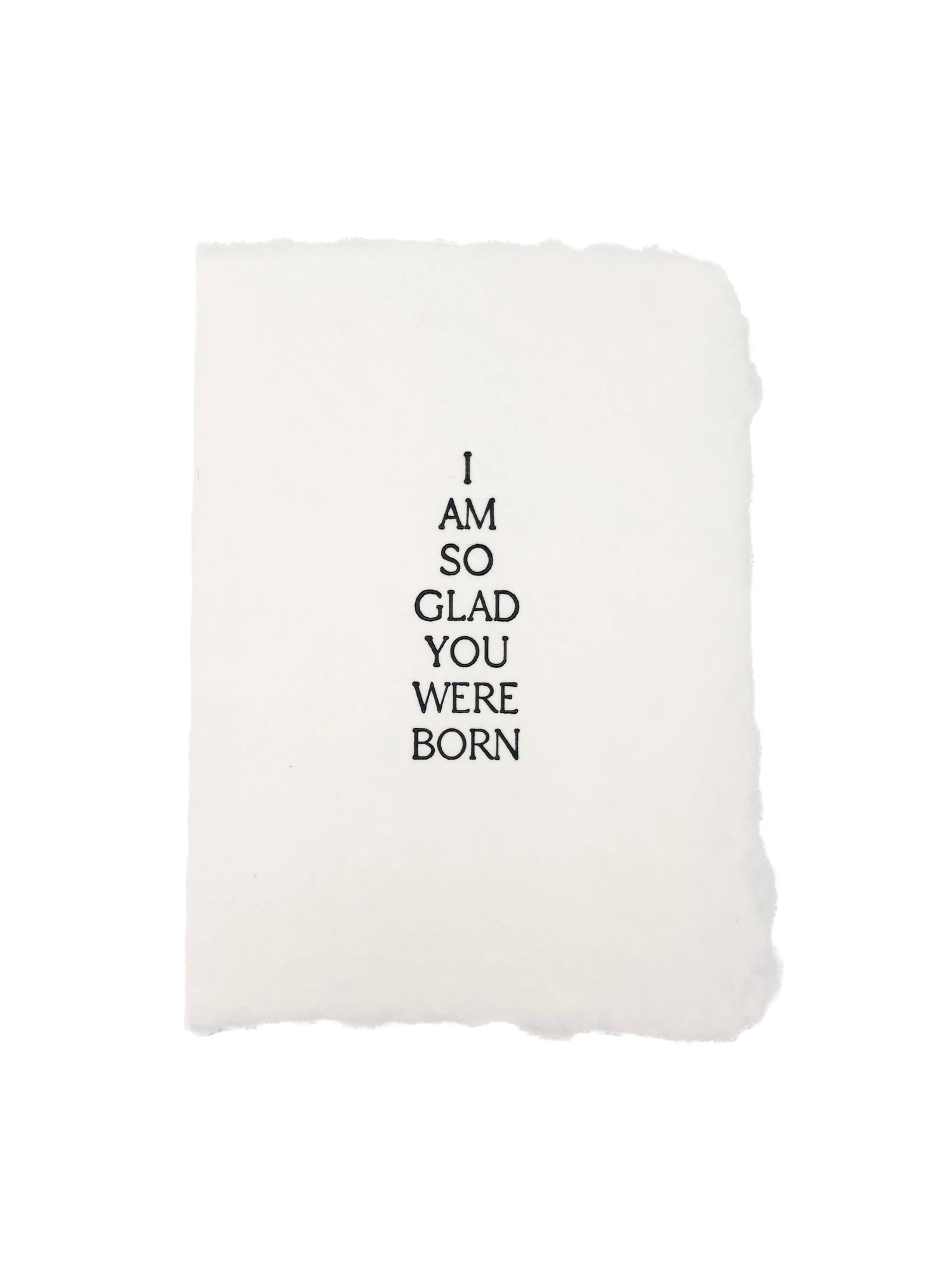 So Glad You Were Born Card