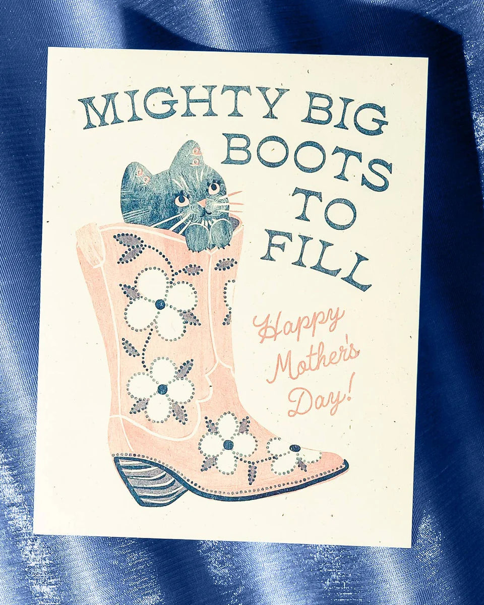 Big Boots Mother’s Day Card