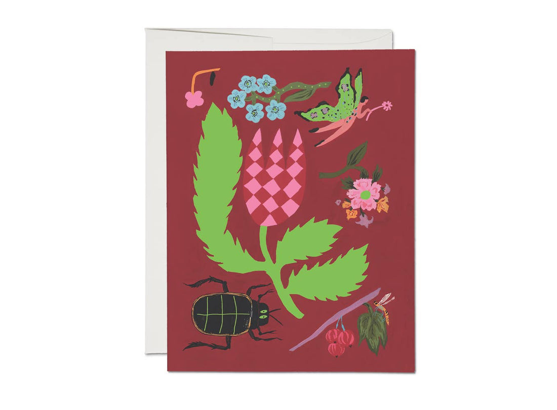 Garden Fairy Tulip Card