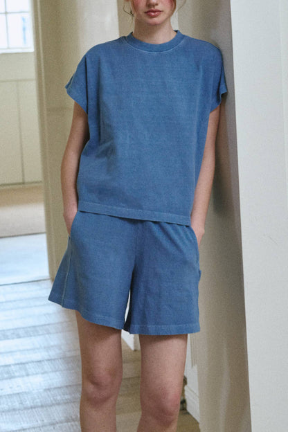 Flared Basketball Shorts - Ocean