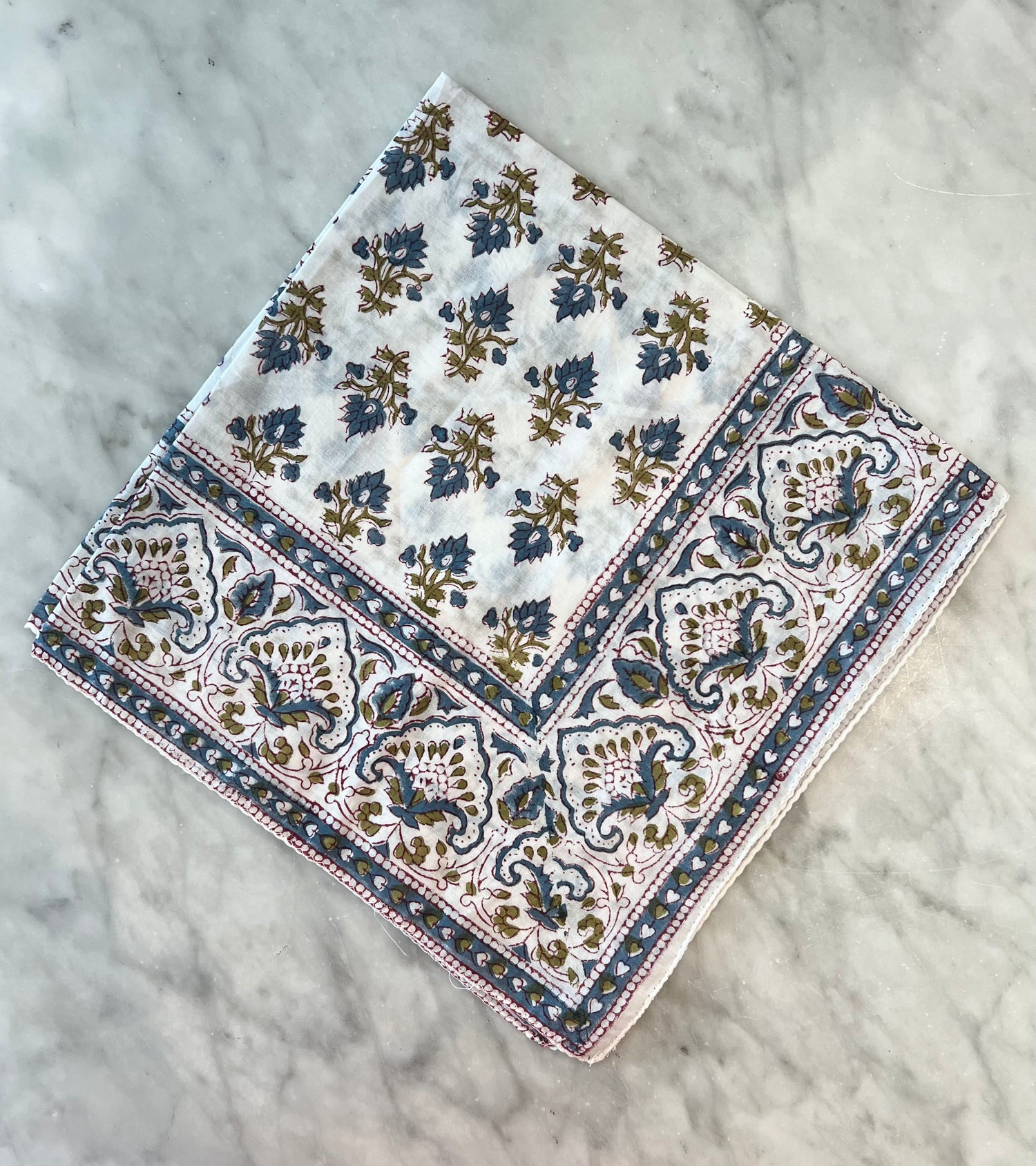 Block Printed Kerchief