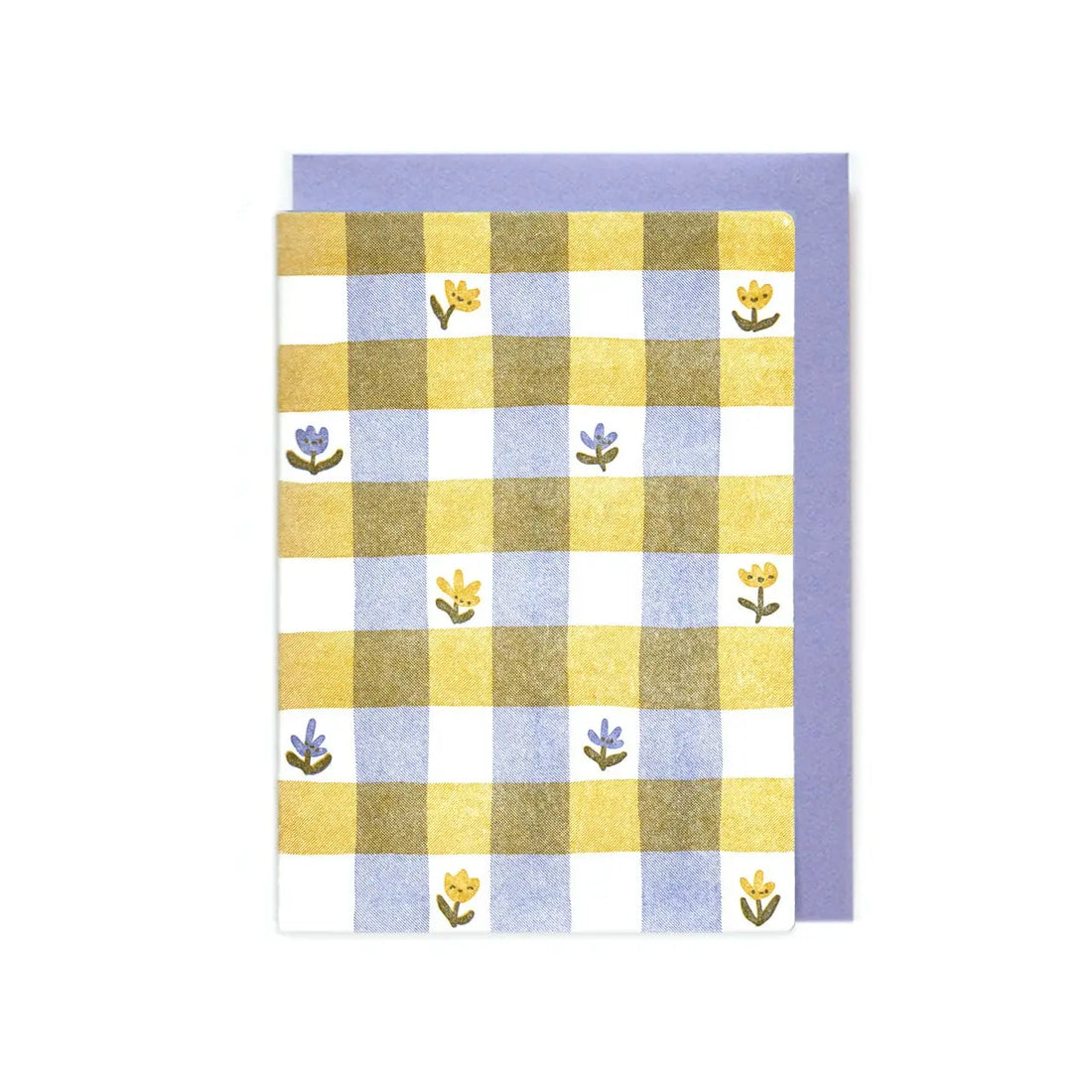Gingham Flower Card Box Set