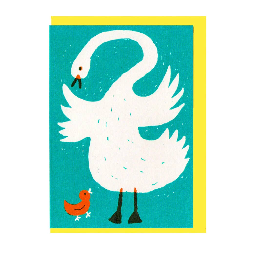 Swan &amp; Cygnet Card