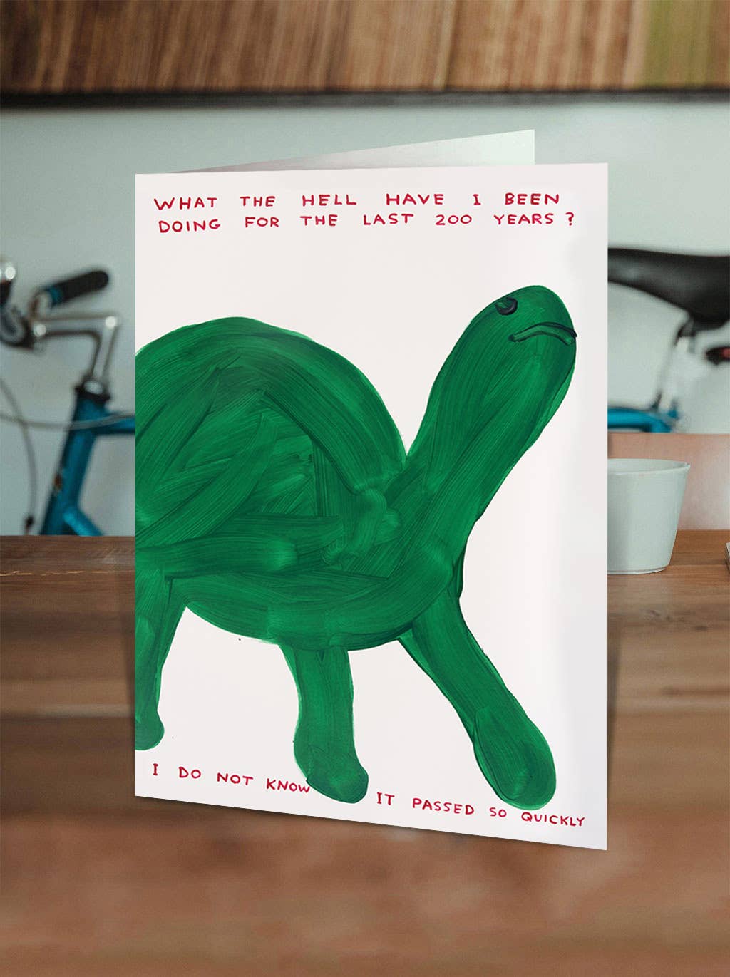 200 Years Tortoise Card