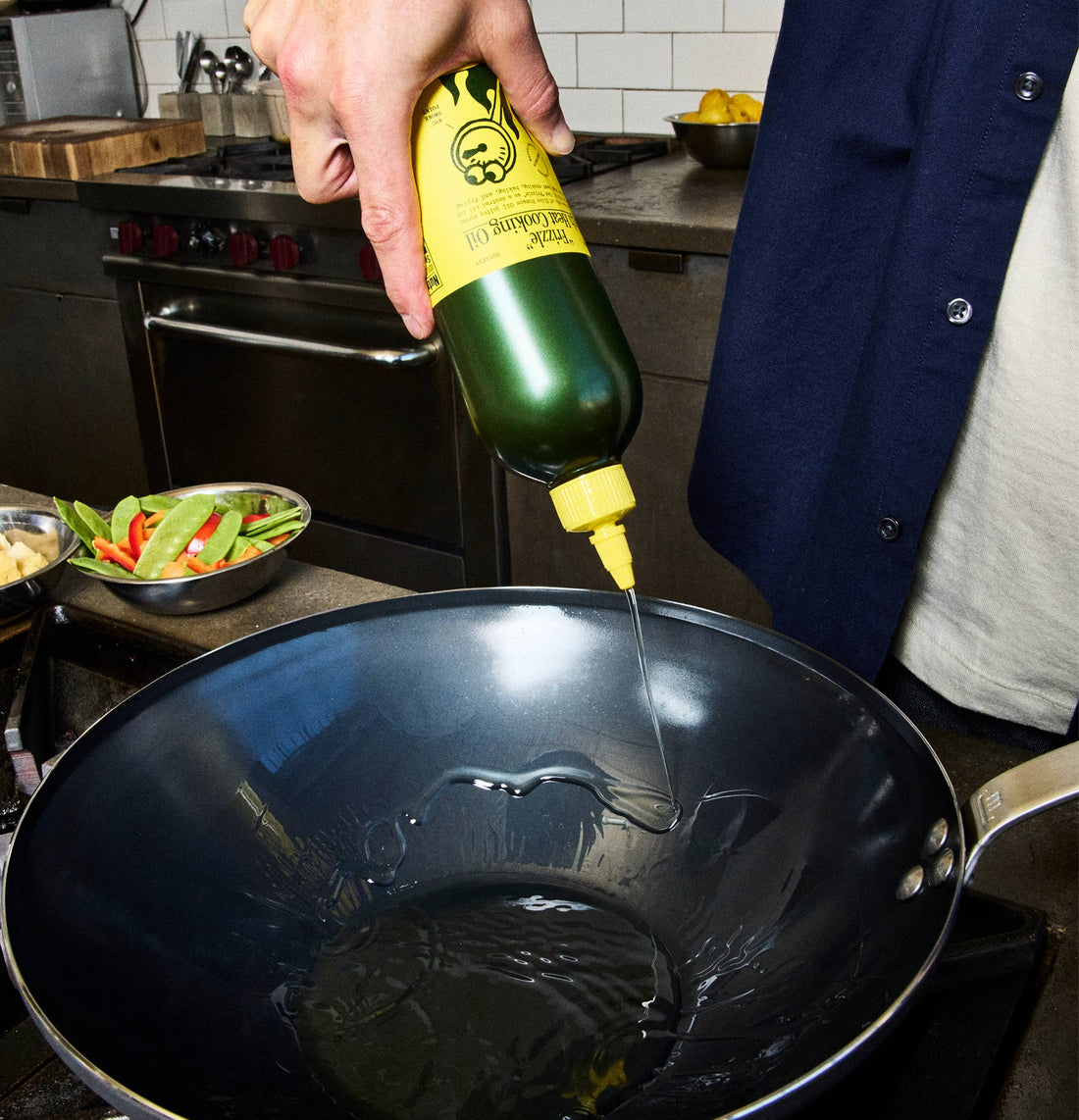 “Frizzle” High Heat Olive Oil