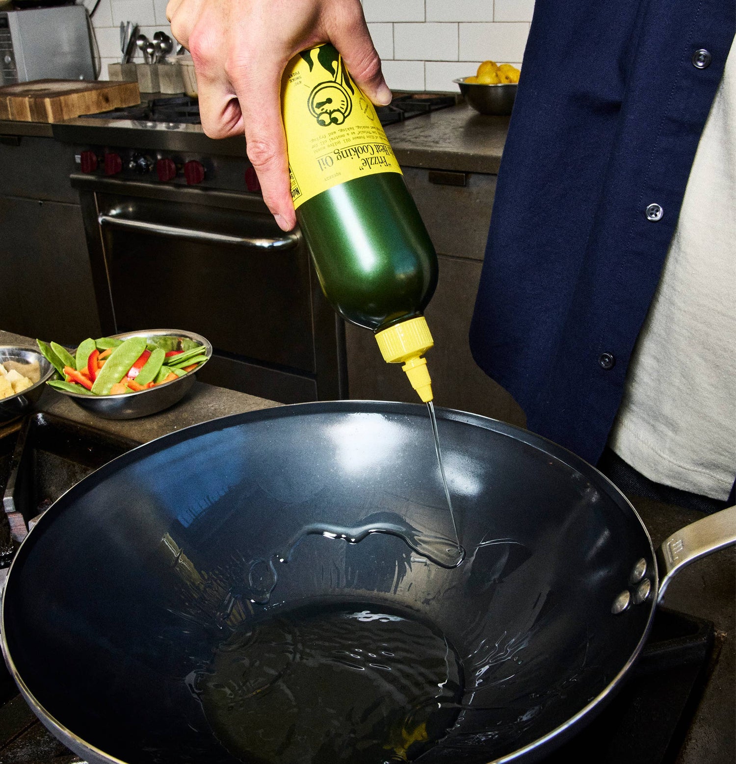 “Frizzle” High Heat Olive Oil