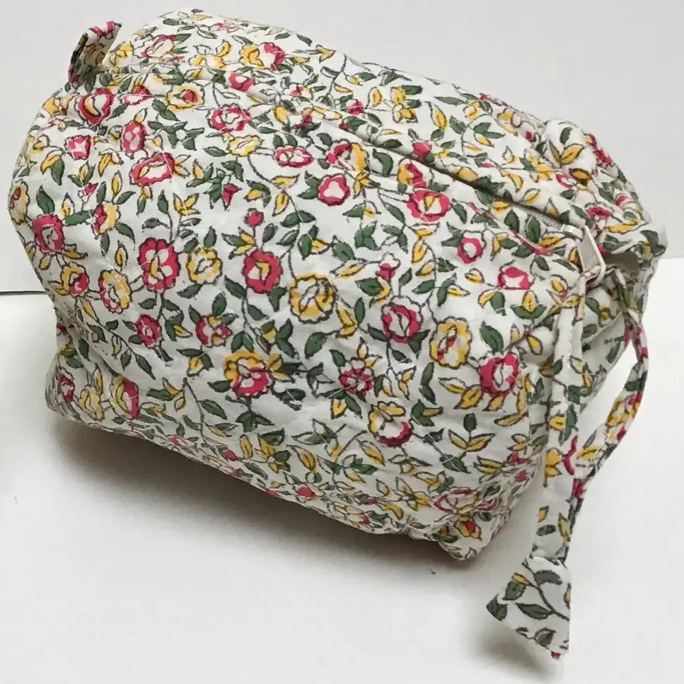 Quilted Cosmetic Bag