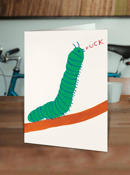 Caterpillar Card