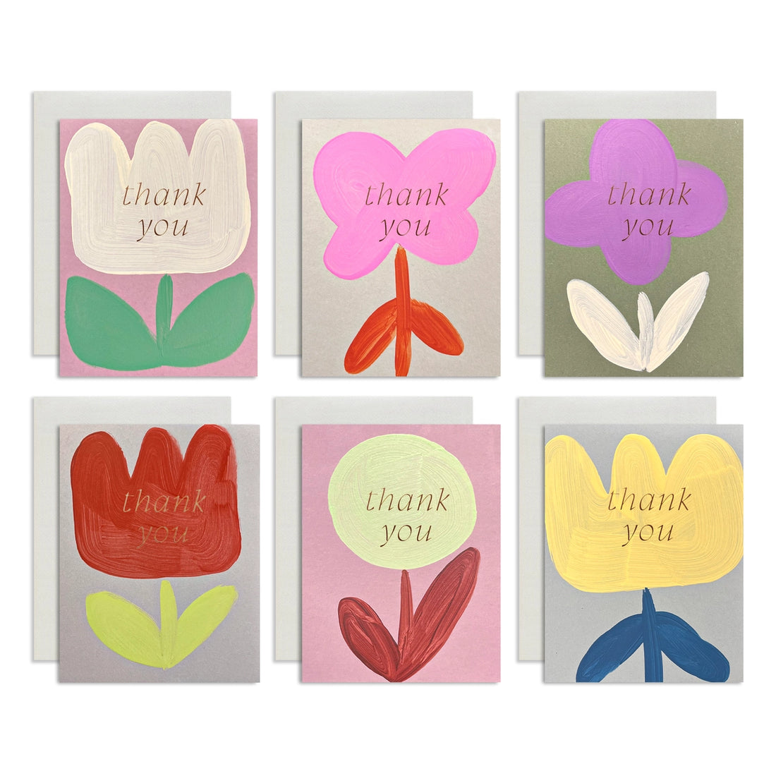 Daisy Thank You Card Set