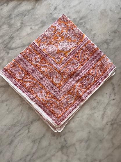 Block Printed Kerchief