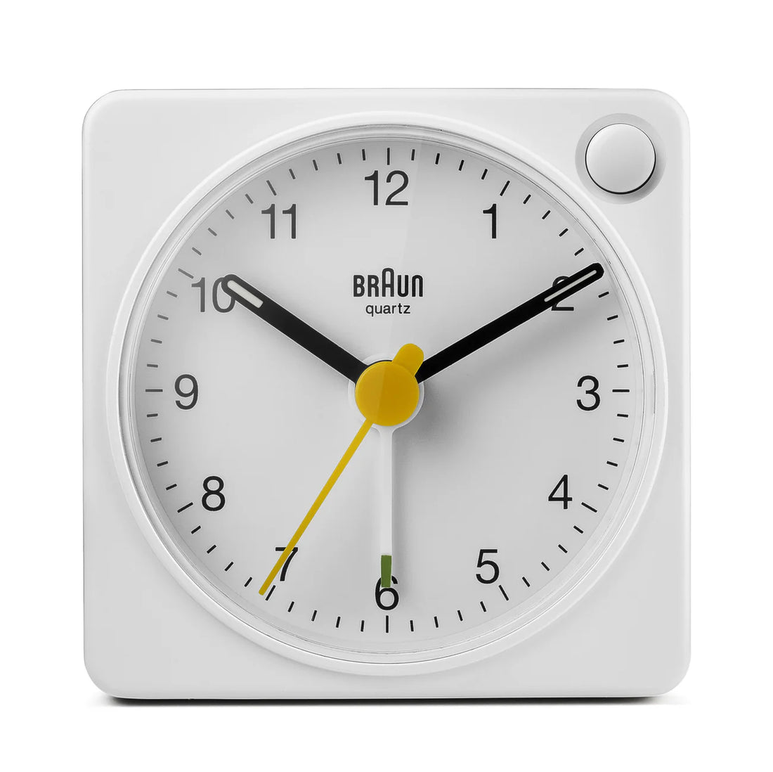 Braun Travel Alarm Clock - White