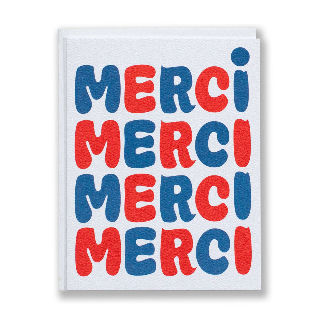 Bubble Merci Note Card