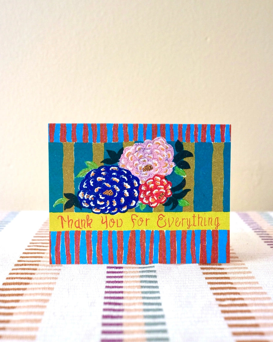 Thank You For Everything Card