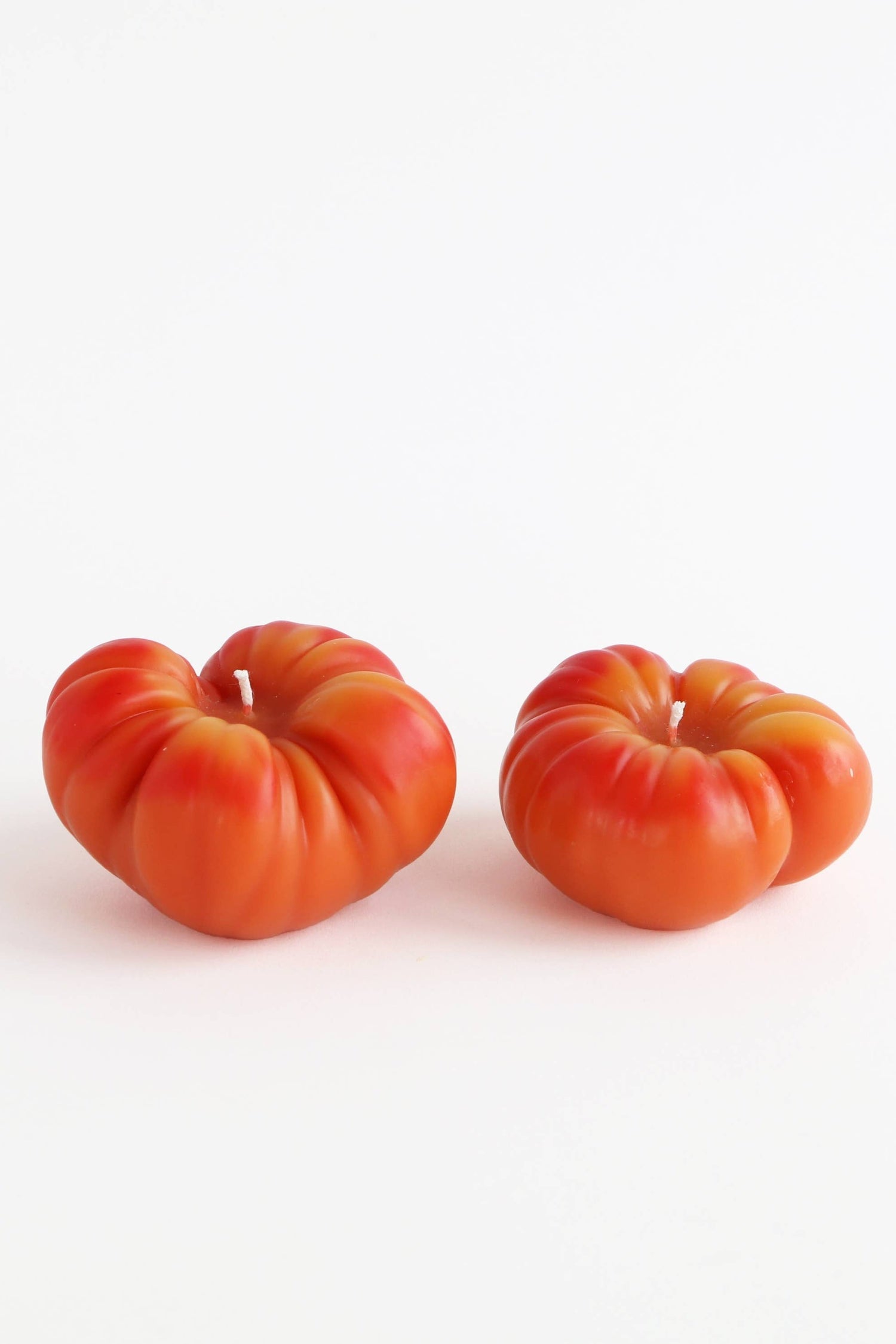 Heirloom Tomato Beeswax Candle: Orange