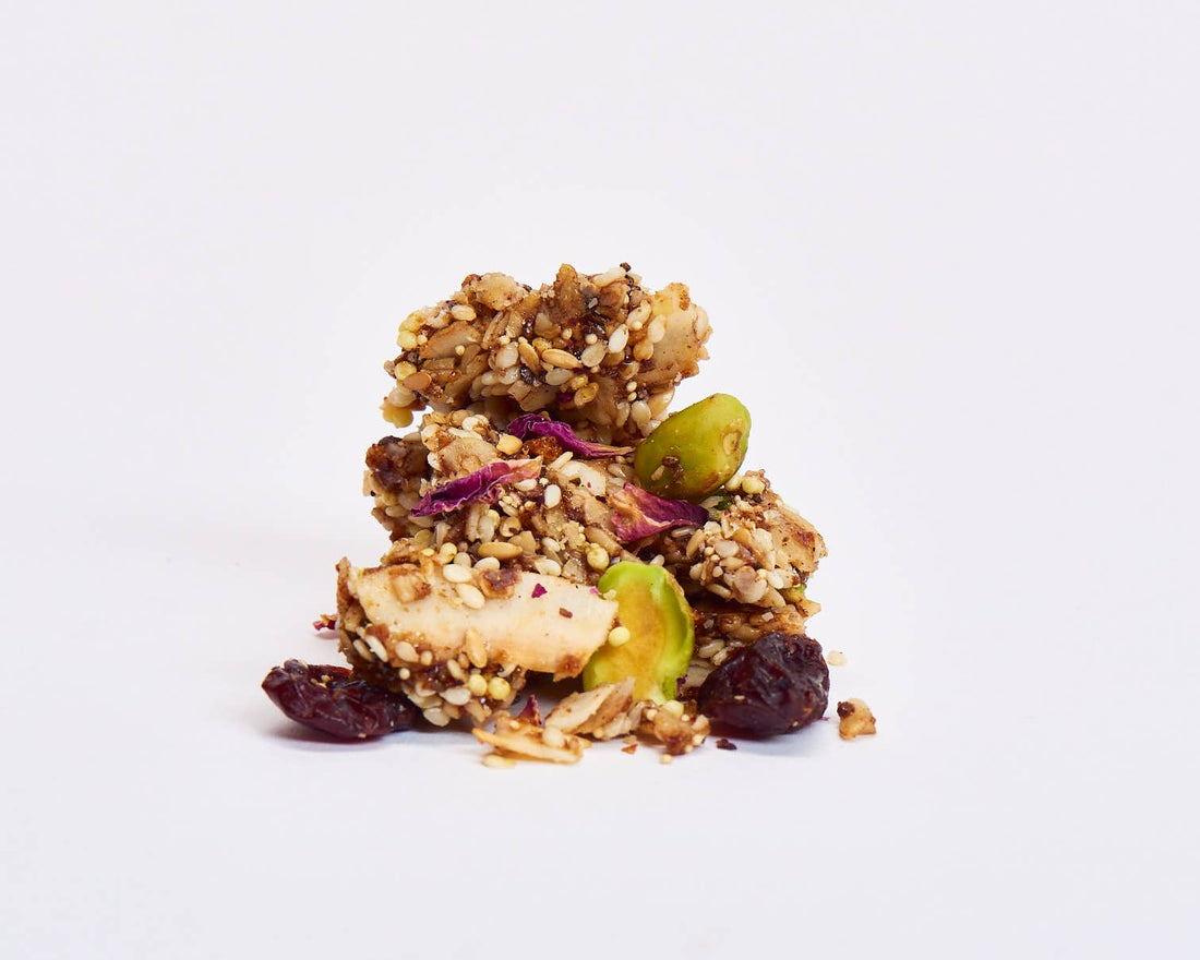 Sour Cherry &amp; Pistachio Rose Granola