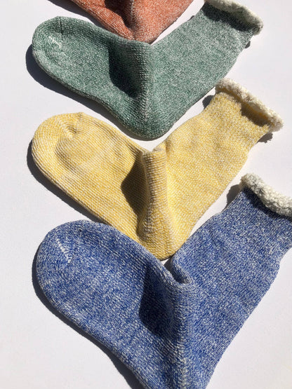 Super Terry Loop Socks -  Lake