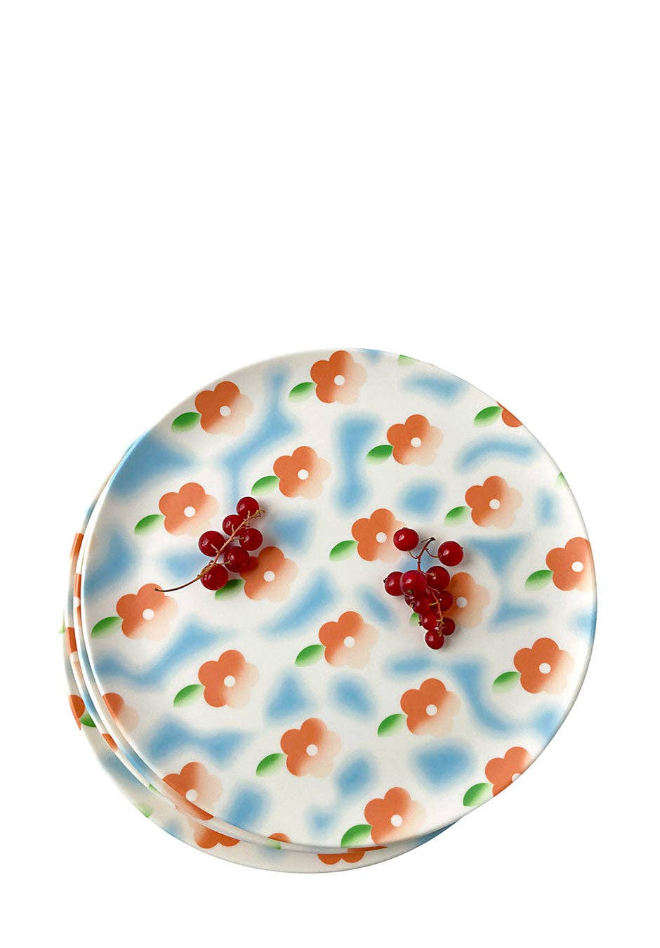 Bamboo Side Plate - Misty Blossom